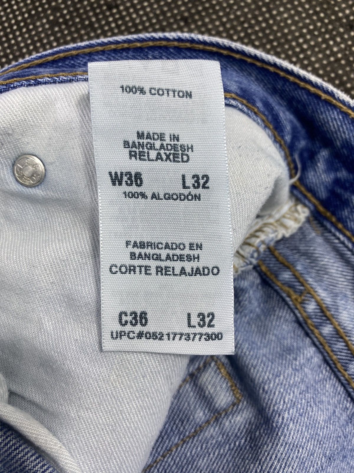 Jean VINTAGE LEVIS SIGNATURE BLUE WASH JEANS-J485 Size US 36 / EU 52 - 7 Thumbnail