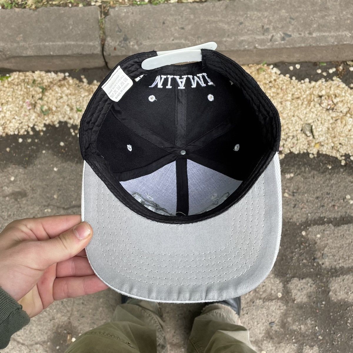 Vintage Vintage 90s Miami Snapback Cap Streetwear Skate Slim Logo OS Size ONE SIZE - 4 Thumbnail
