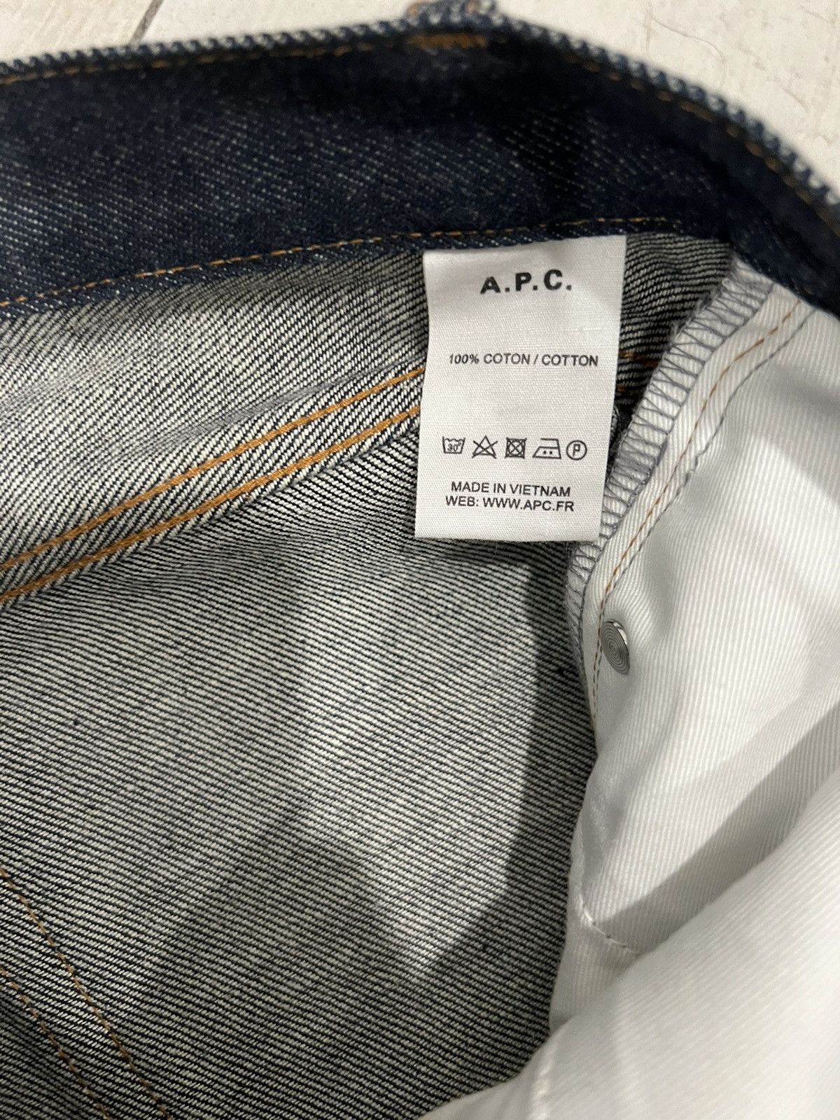 A.P.C. APC Petite New Standard Raw Denim Jeans Size US 29 - 3 Thumbnail
