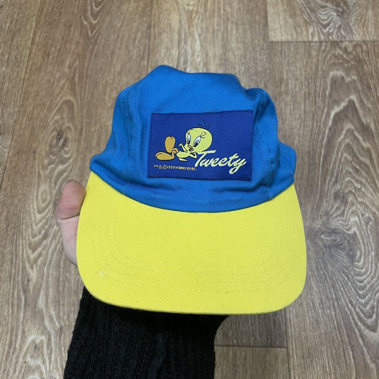 Vintage 90s Looney Tunes Cap Warner Bros Streetwear