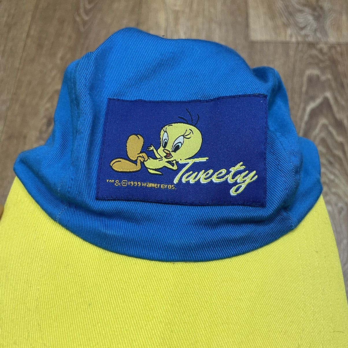 Vintage Vintage 90s Looney Tunes Warner Bros Cap Streetwear Logo OS Size ONE SIZE - 3 Thumbnail