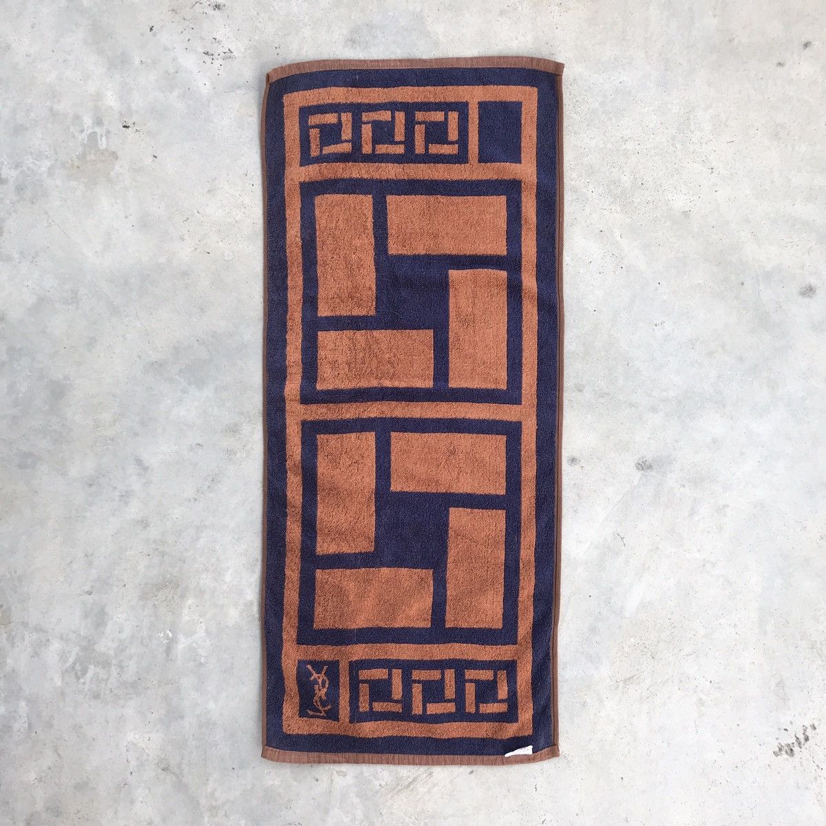 Saint Laurent Paris Yves Saint Laurent Ripoff Fendi Monogram Face Towel Size ONE SIZE - 5 Thumbnail