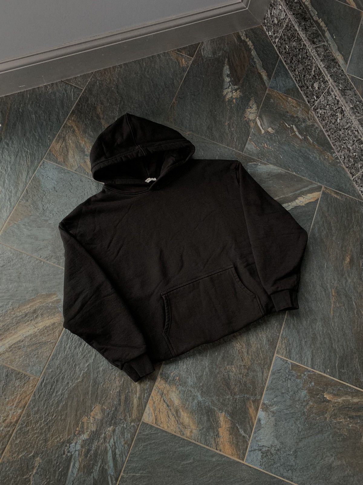 Blank Sweats Collective Blank Heavyweight Hoodie Black | Grailed