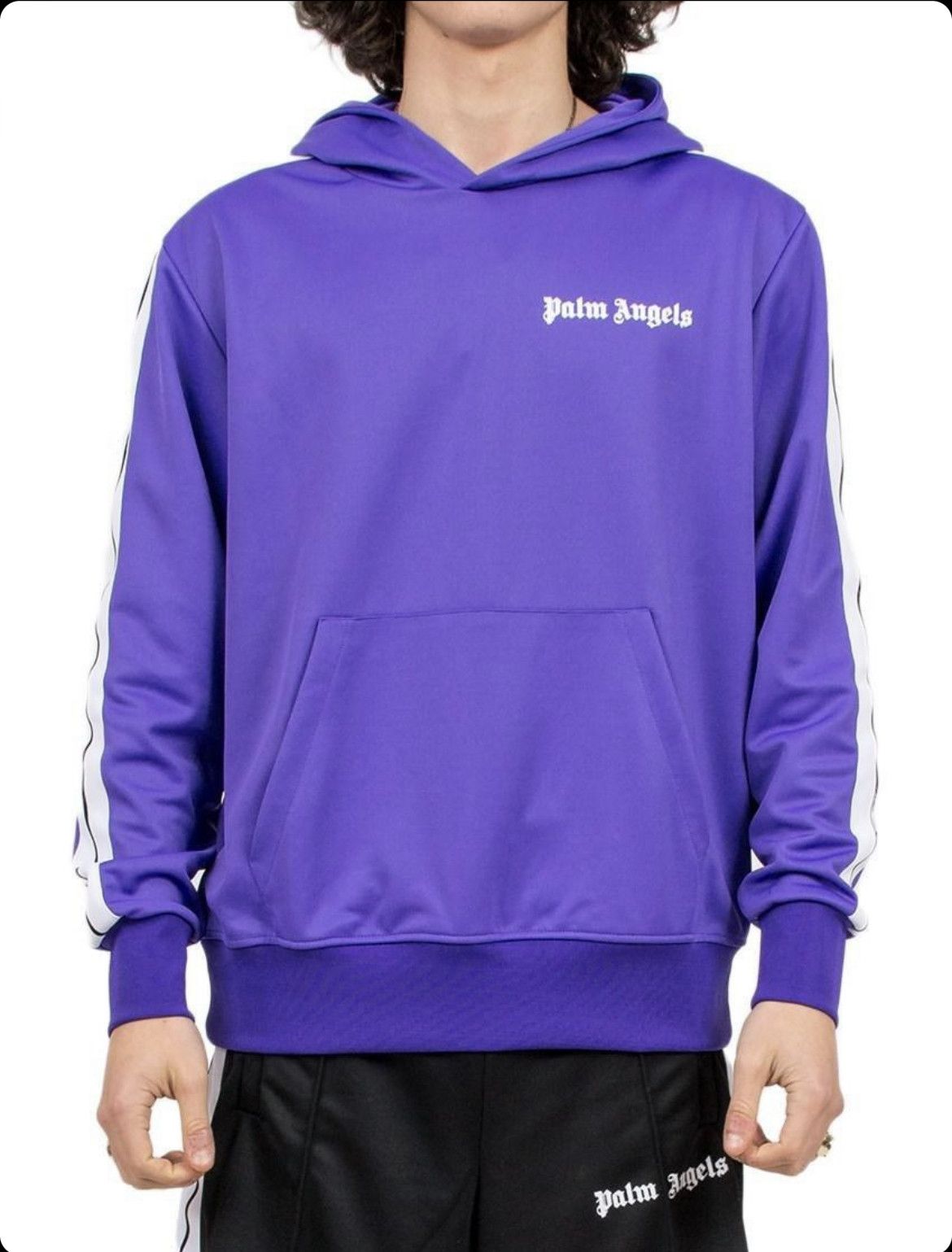 Palm Angels Palm Angels Purple Track Hoodie Size US M / EU 48-50 / 2 - 4 Thumbnail