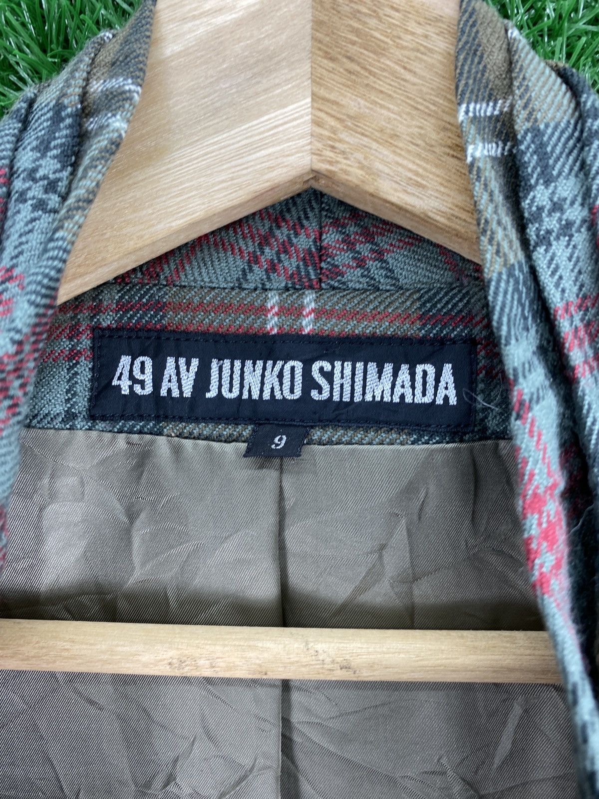 Japanese Brand Vintage 49 Junko Shimada Coat Jacket Size S / US 4 / IT 40 - 4 Thumbnail