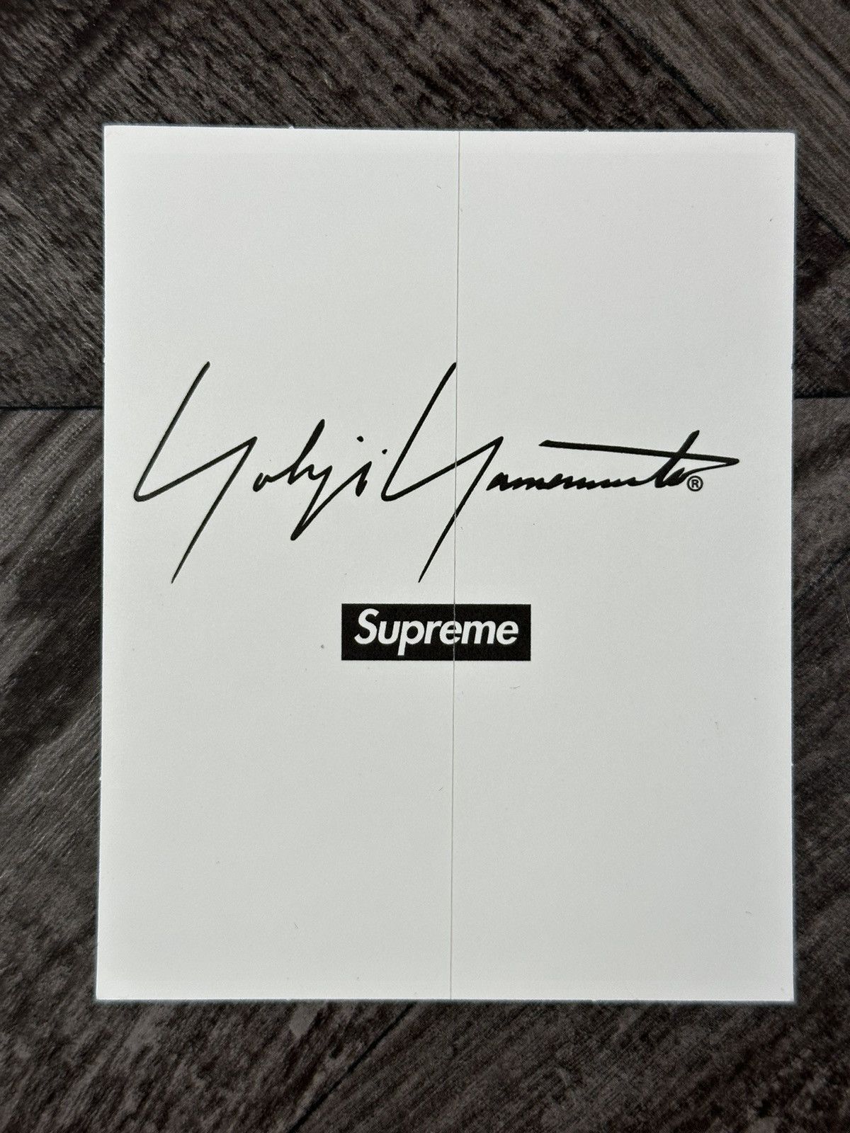 Supreme Supreme Yohji Yamamoto Sticker Size ONE SIZE - 2 Thumbnail