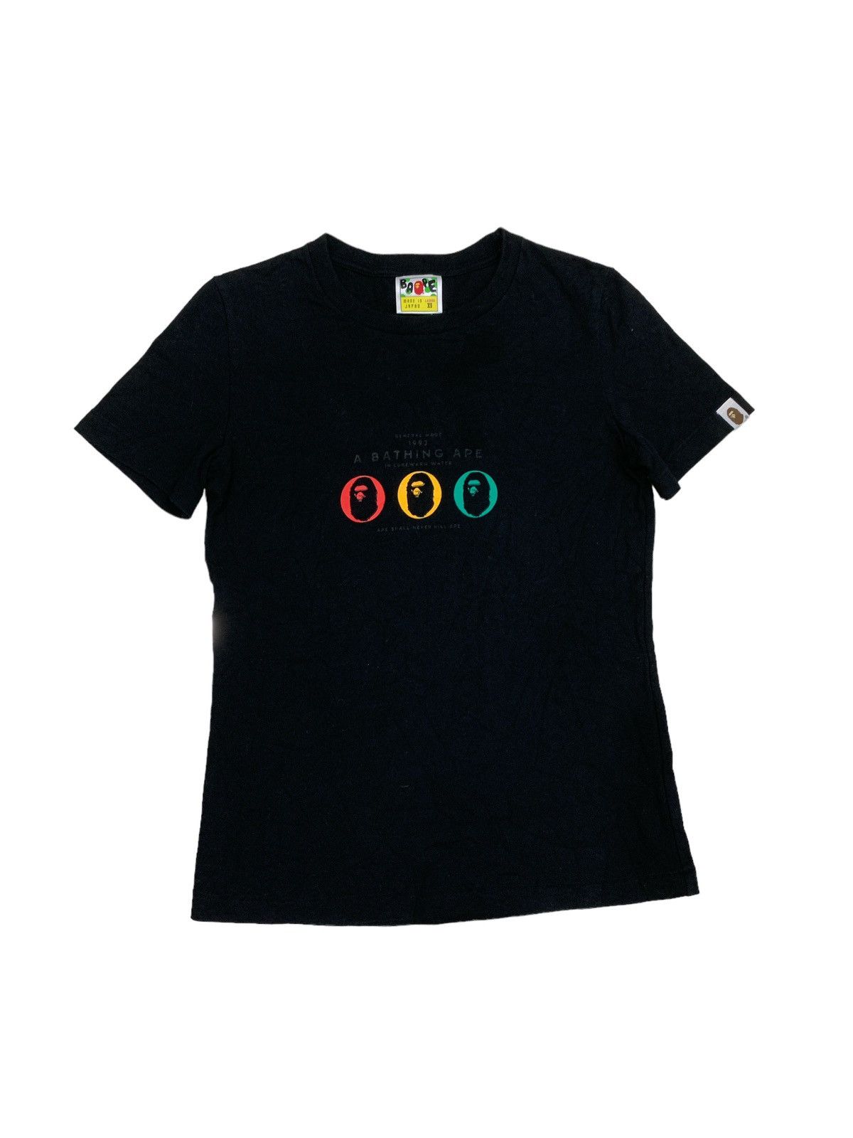 Bape A BATHING APE GENERAL MADE LOGO SHIRT Size XS / US 0-2 / IT 36-38 - 2 Thumbnail