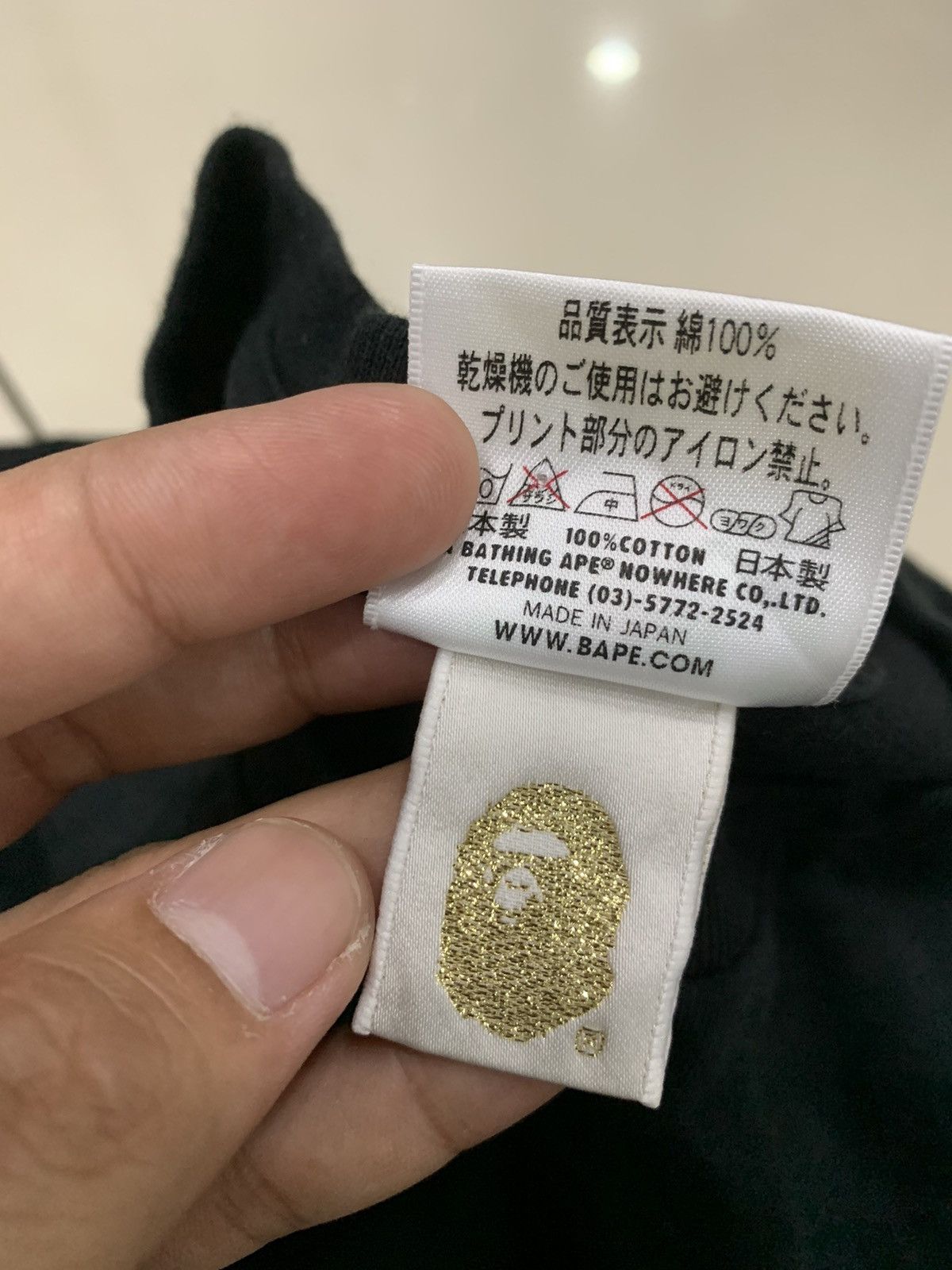 Bape A BATHING APE GENERAL MADE LOGO SHIRT Size XS / US 0-2 / IT 36-38 - 7 Thumbnail