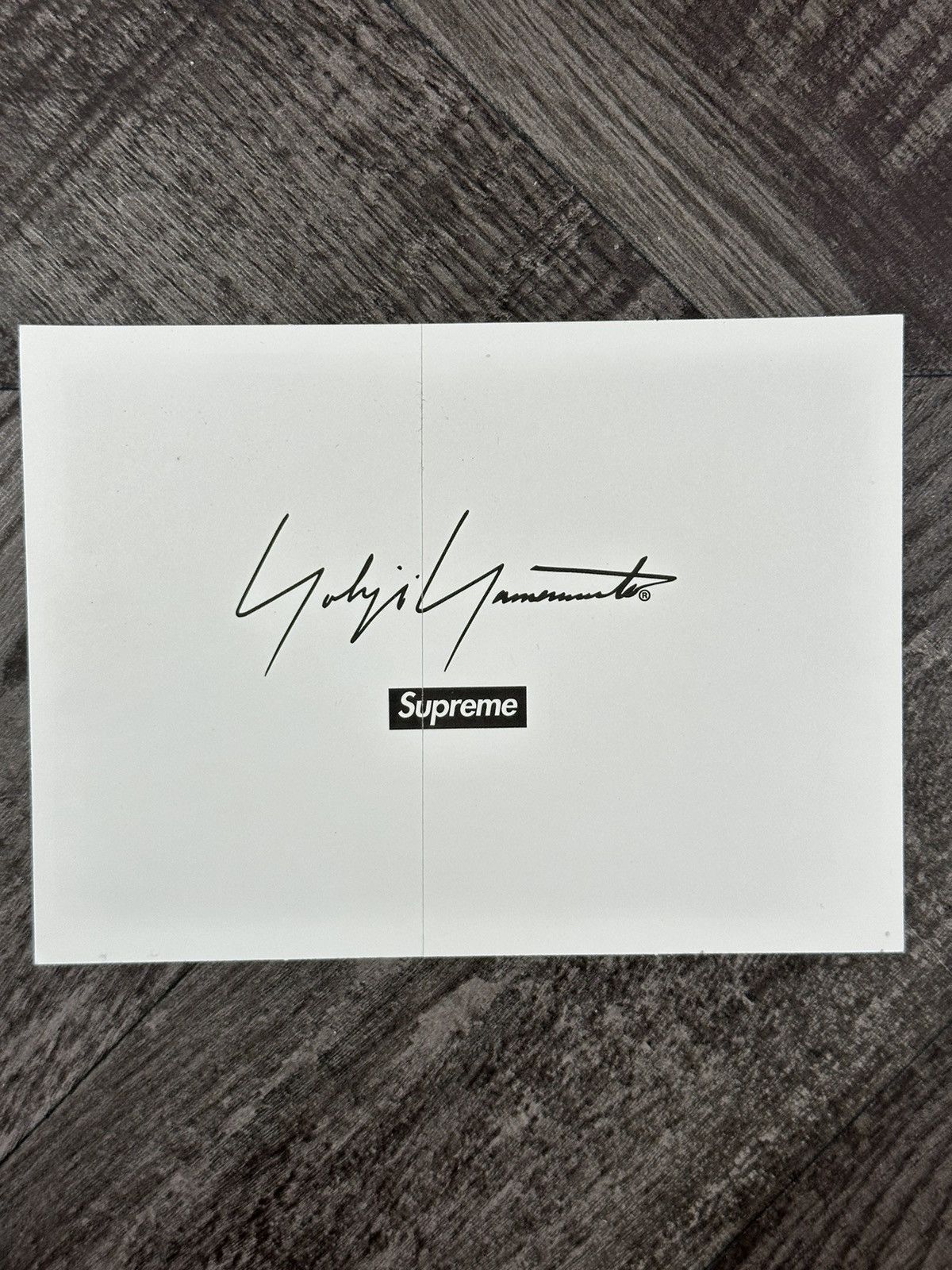 Supreme Supreme Yohji Yamamoto Sticker Size ONE SIZE - 2 Thumbnail