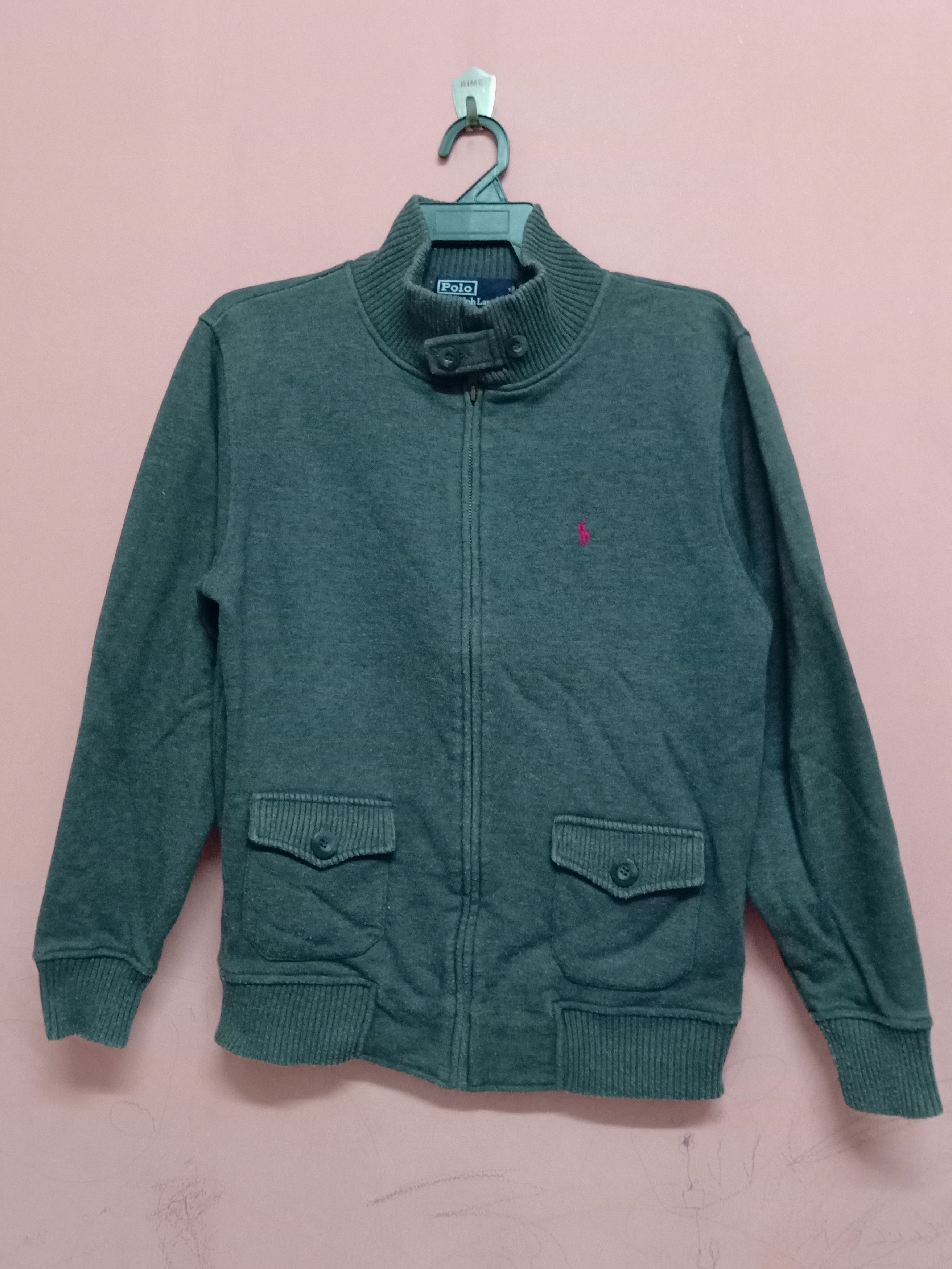 Polo Ralph Lauren Polo Ralph Lauren Zip Up Pocket Sweatshirt Size US L / EU 52-54 / 3 - 1 Thumbnail