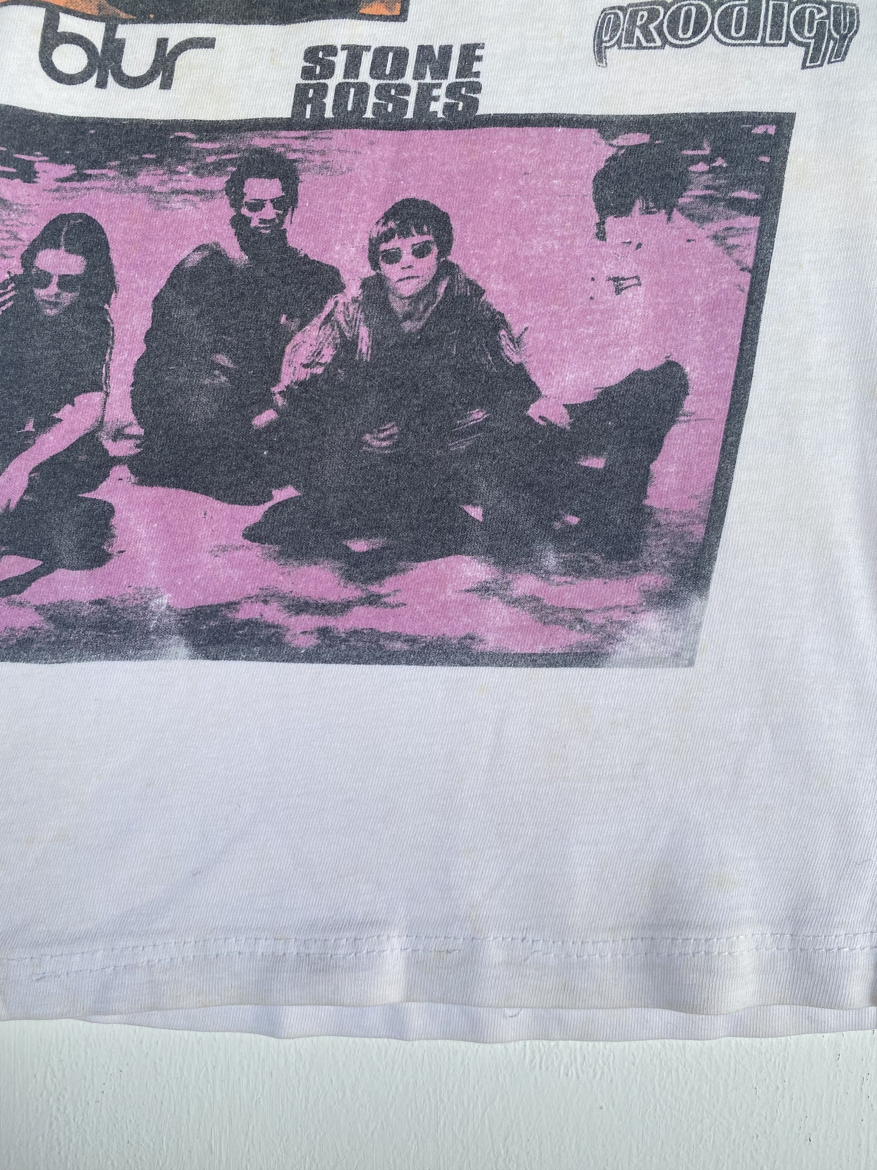 Band Tees VINTAGE FEILE CORK 1995 the prodigy / blur / stone roses tee Size US XS / EU 42 / 0 - 5 Thumbnail