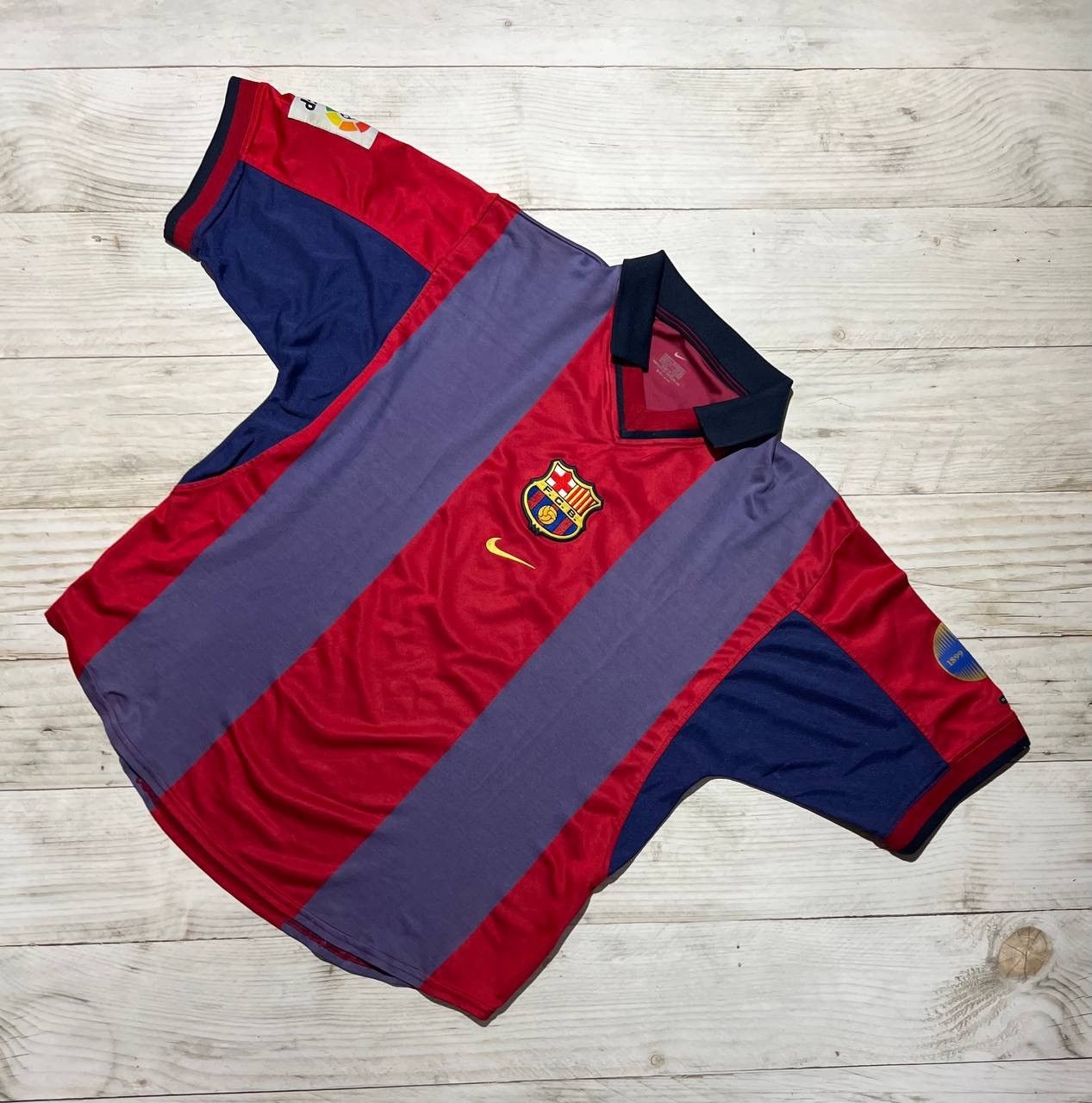 F.C. Barcelona × Nike × Vintage Vintage Nike Barcelona 1899 1999 100