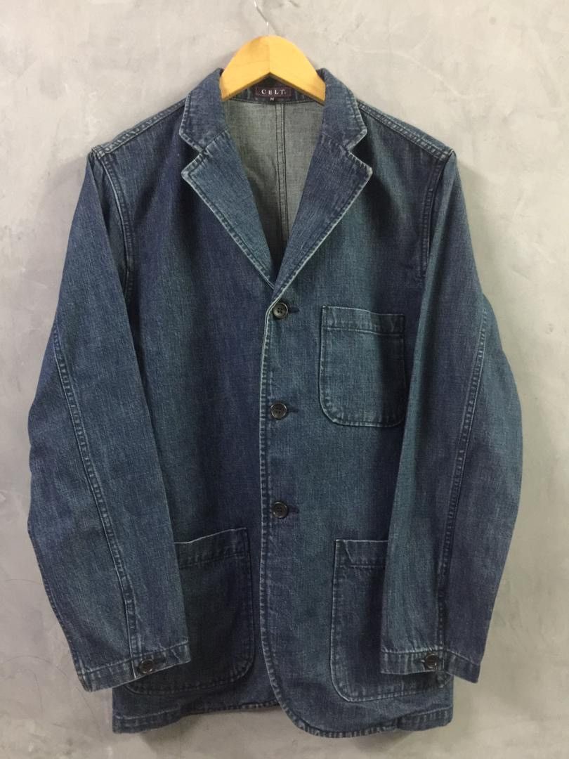 CELT - DENIM CHORE JACKET 3 POCKETS
