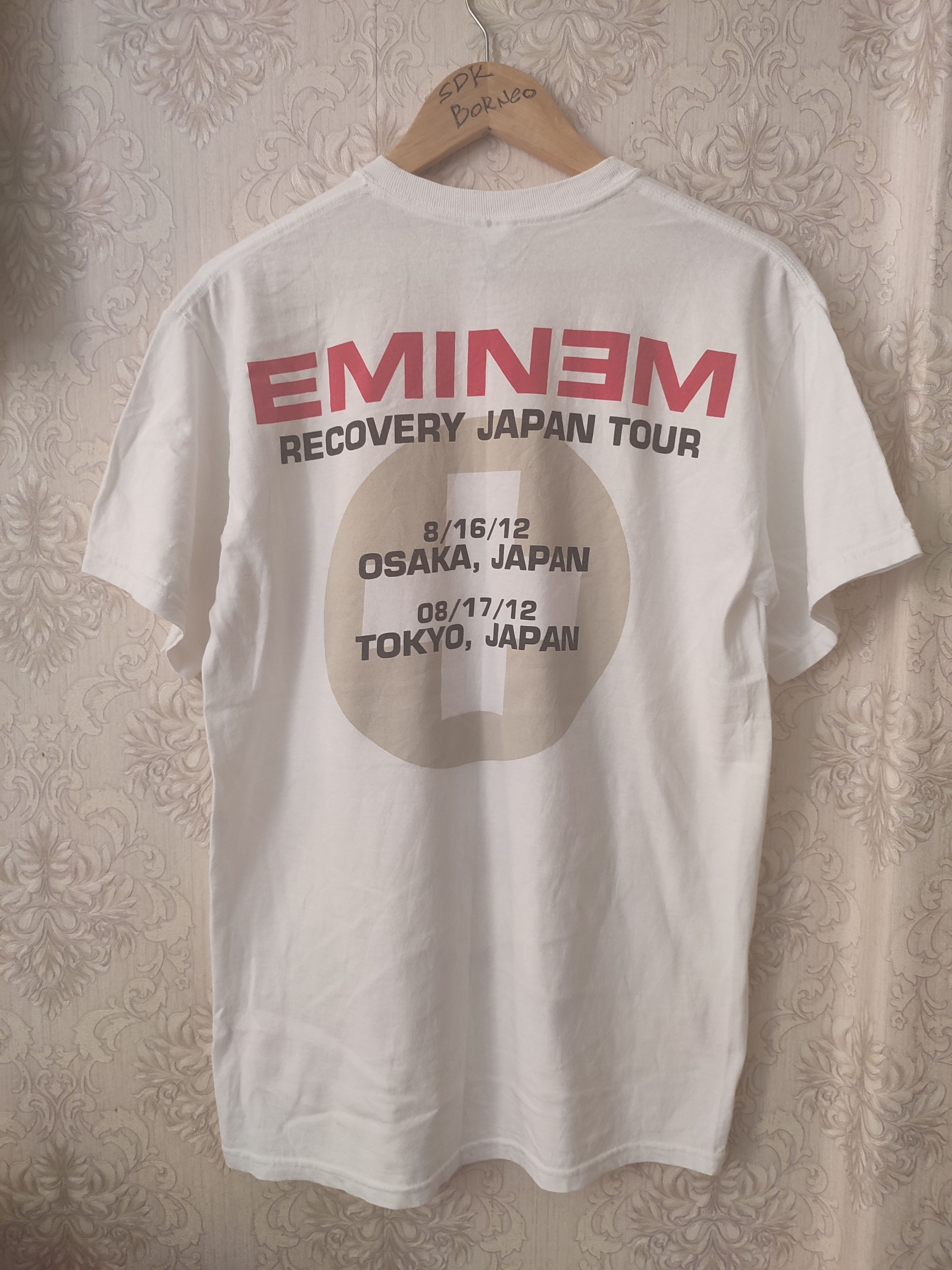 Eminem Recovery Japan Tour 2012 Tシャツ