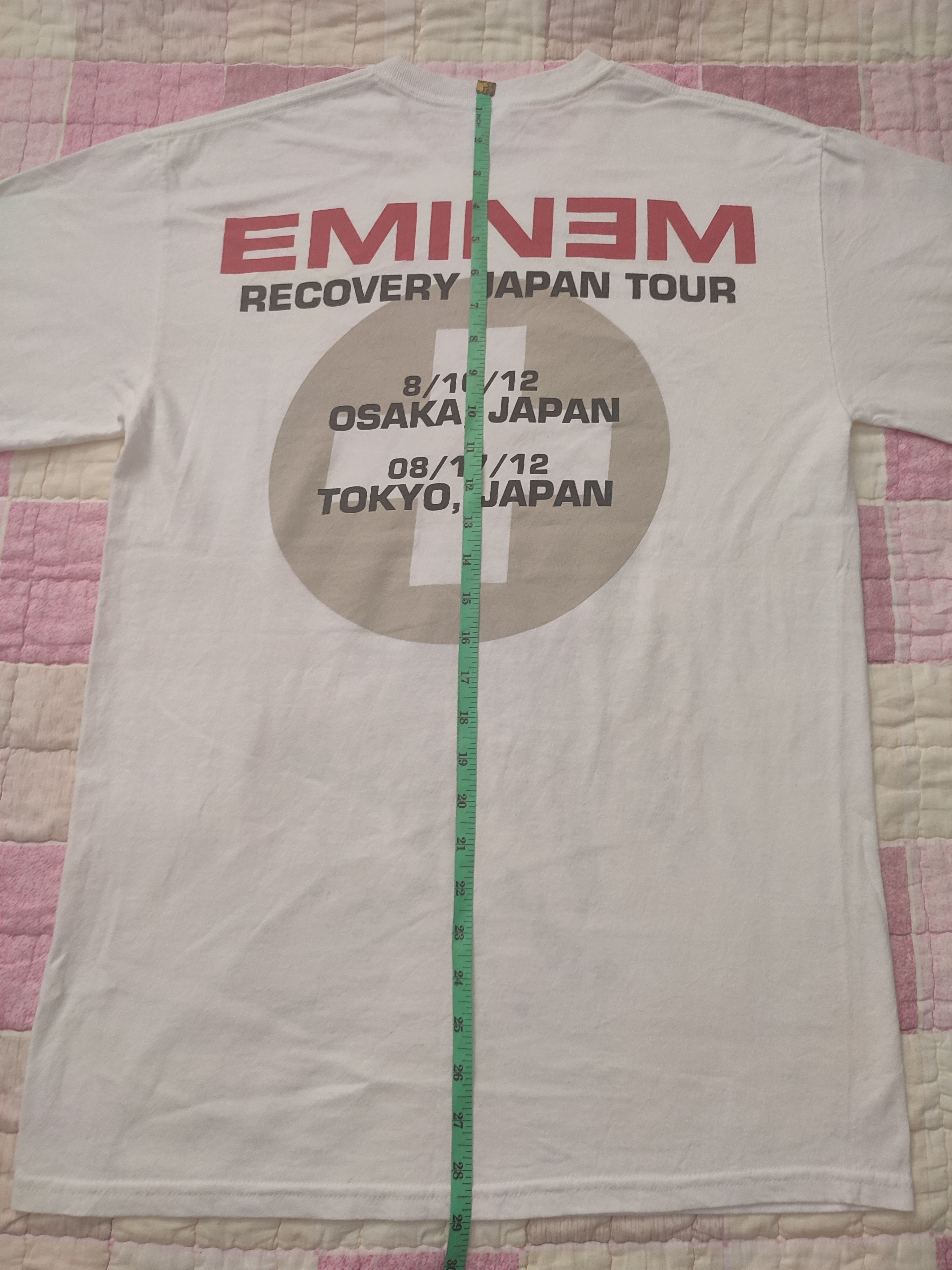 Eminem × Rap Tees × Vintage Eminem Recovery Japan Tour 2012 T-Shirt Size US M / EU 48-50 / 2 - 9 Thumbnail