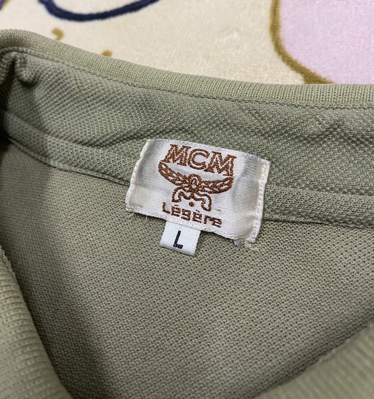 Designer × MCM MCM Legere Polo Shirt With Rare Design x Designer Size US L / EU 52-54 / 3 - 8 Thumbnail