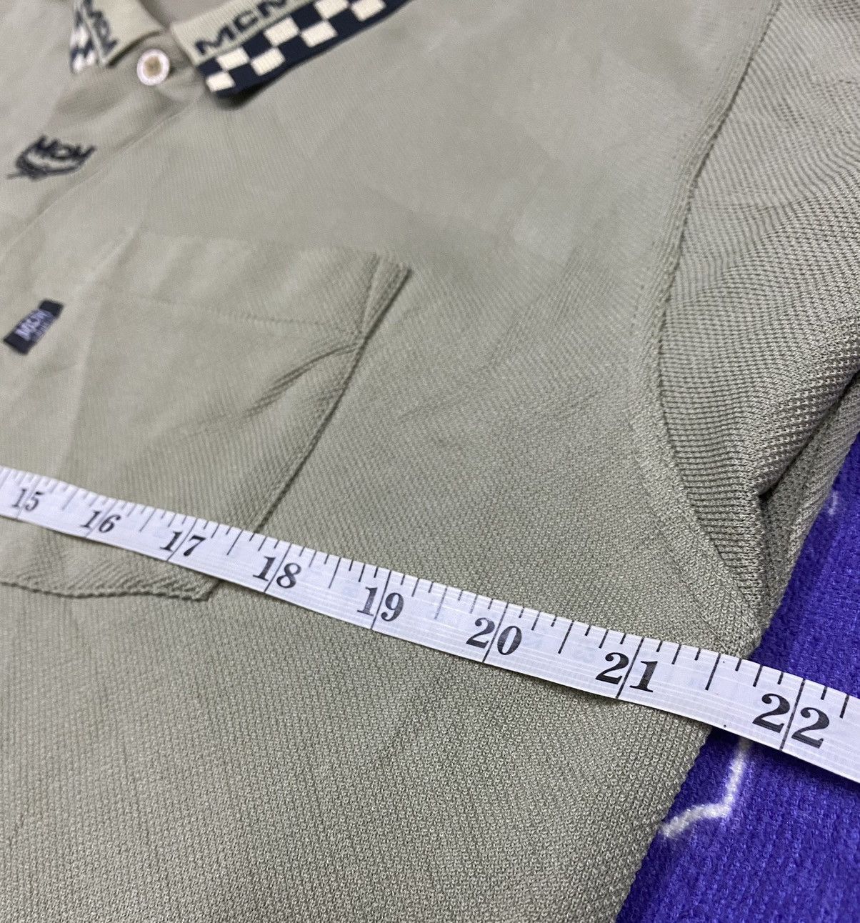 Designer × MCM MCM Legere Polo Shirt With Rare Design x Designer Size US L / EU 52-54 / 3 - 12 Thumbnail