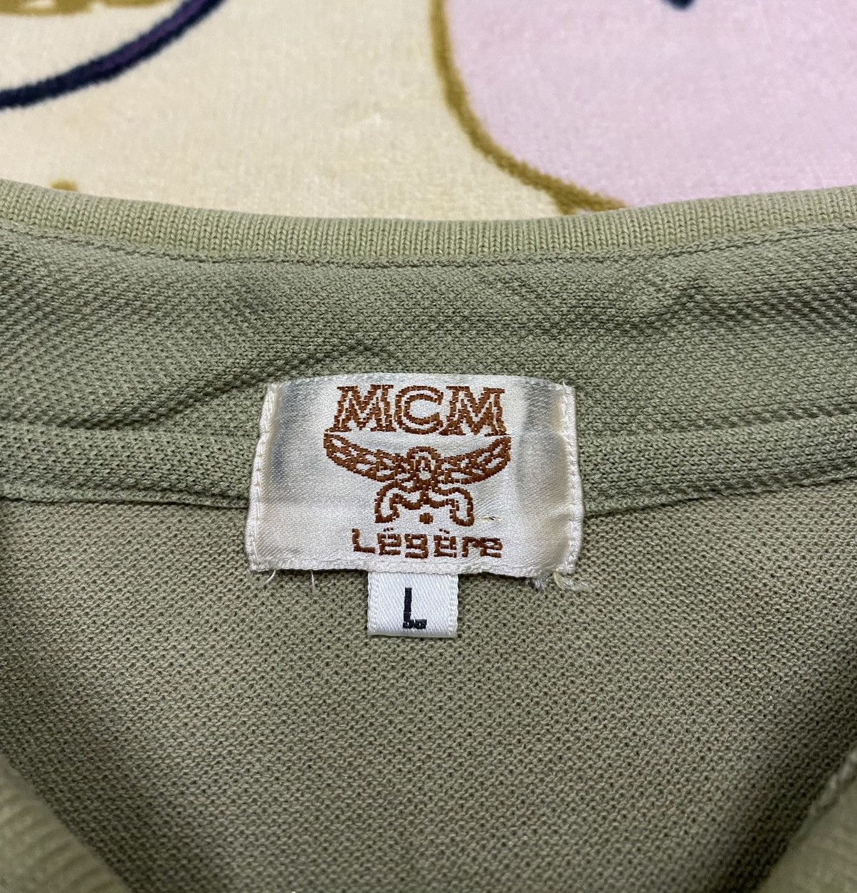 Designer × MCM MCM Legere Polo Shirt With Rare Design x Designer Size US L / EU 52-54 / 3 - 7 Thumbnail