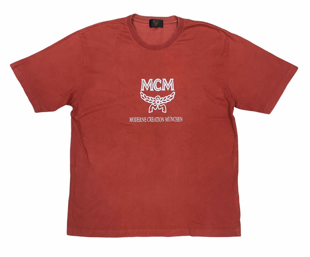 Designer × MCM MCM Moderne Creation Munchen T Shirt Big Logo x Rare Size US L / EU 52-54 / 3 - 1 Thumbnail