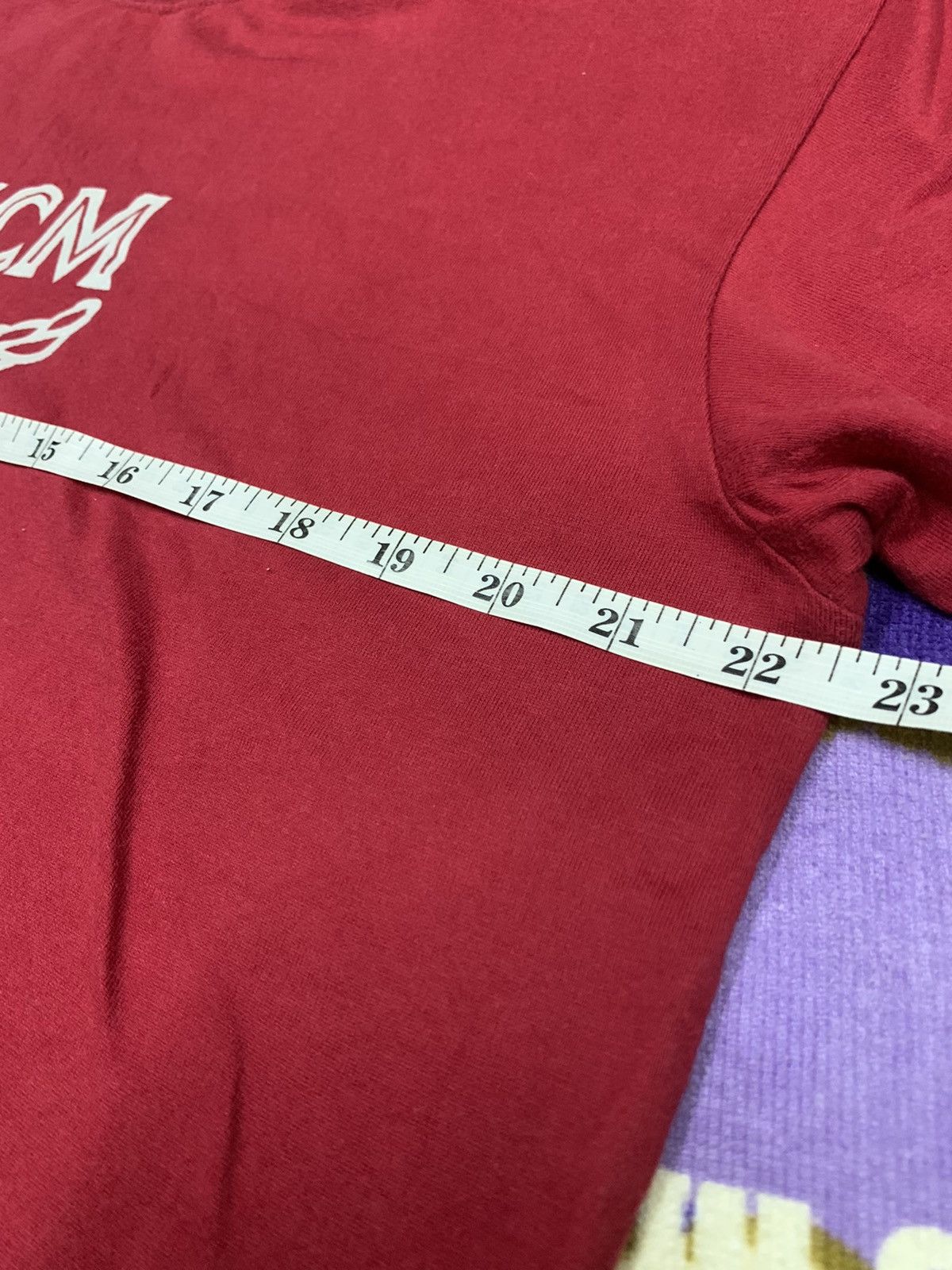 Designer × MCM MCM Moderne Creation Munchen T Shirt Big Logo x Rare Size US L / EU 52-54 / 3 - 9 Thumbnail