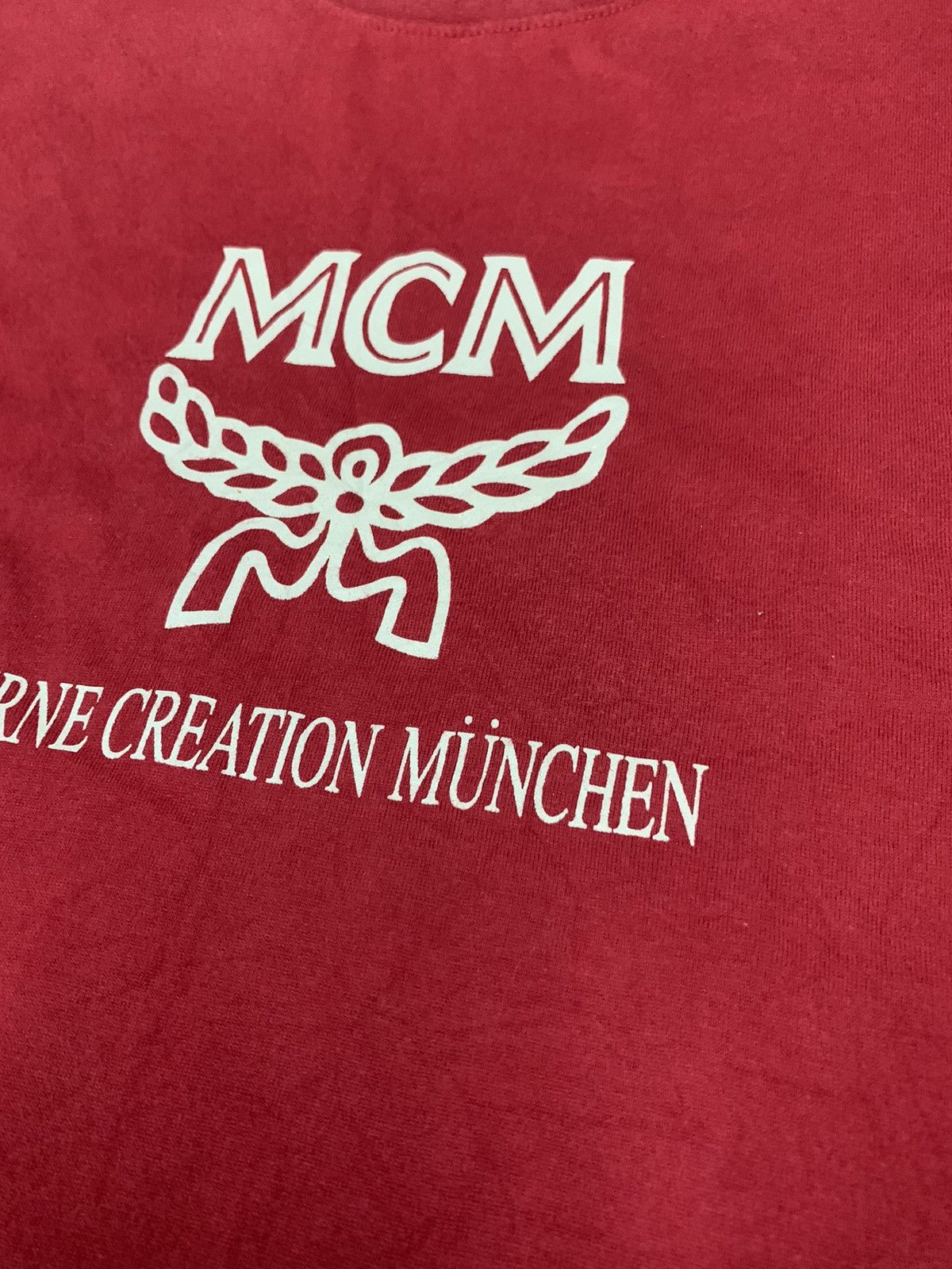 Designer × MCM MCM Moderne Creation Munchen T Shirt Big Logo x Rare Size US L / EU 52-54 / 3 - 3 Thumbnail