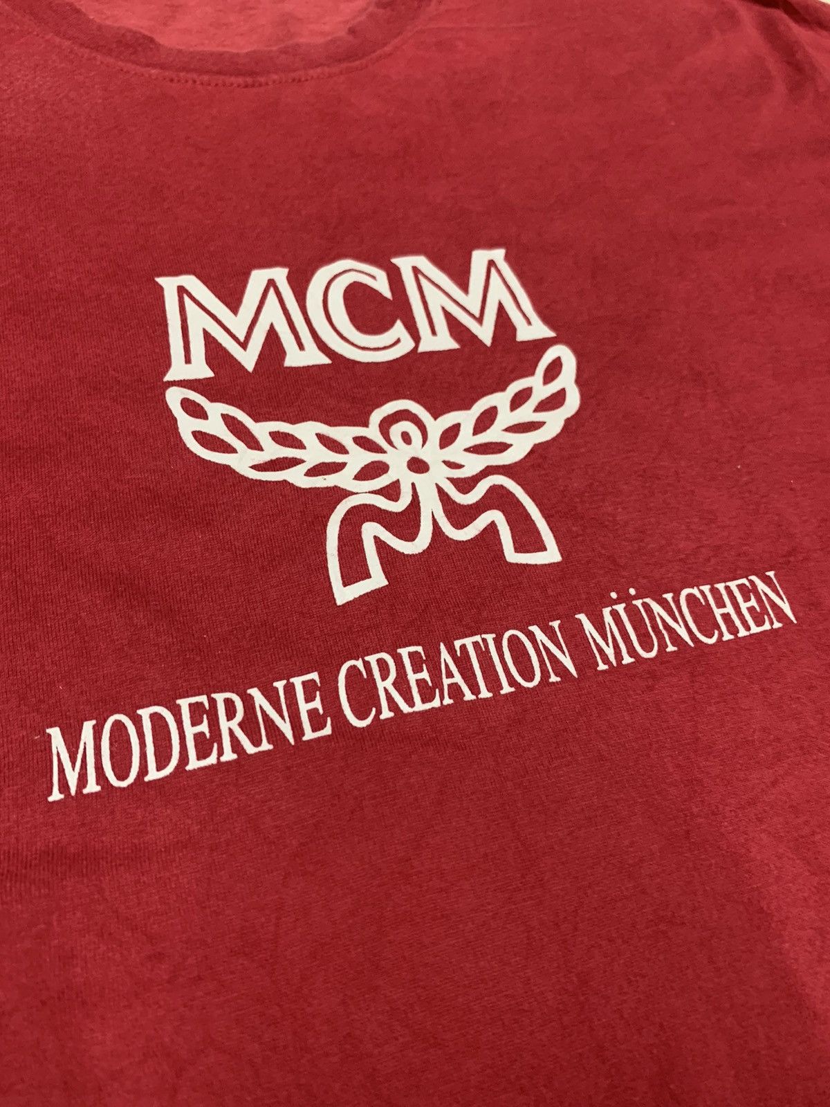 Designer × MCM MCM Moderne Creation Munchen T Shirt Big Logo x Rare Size US L / EU 52-54 / 3 - 4 Thumbnail