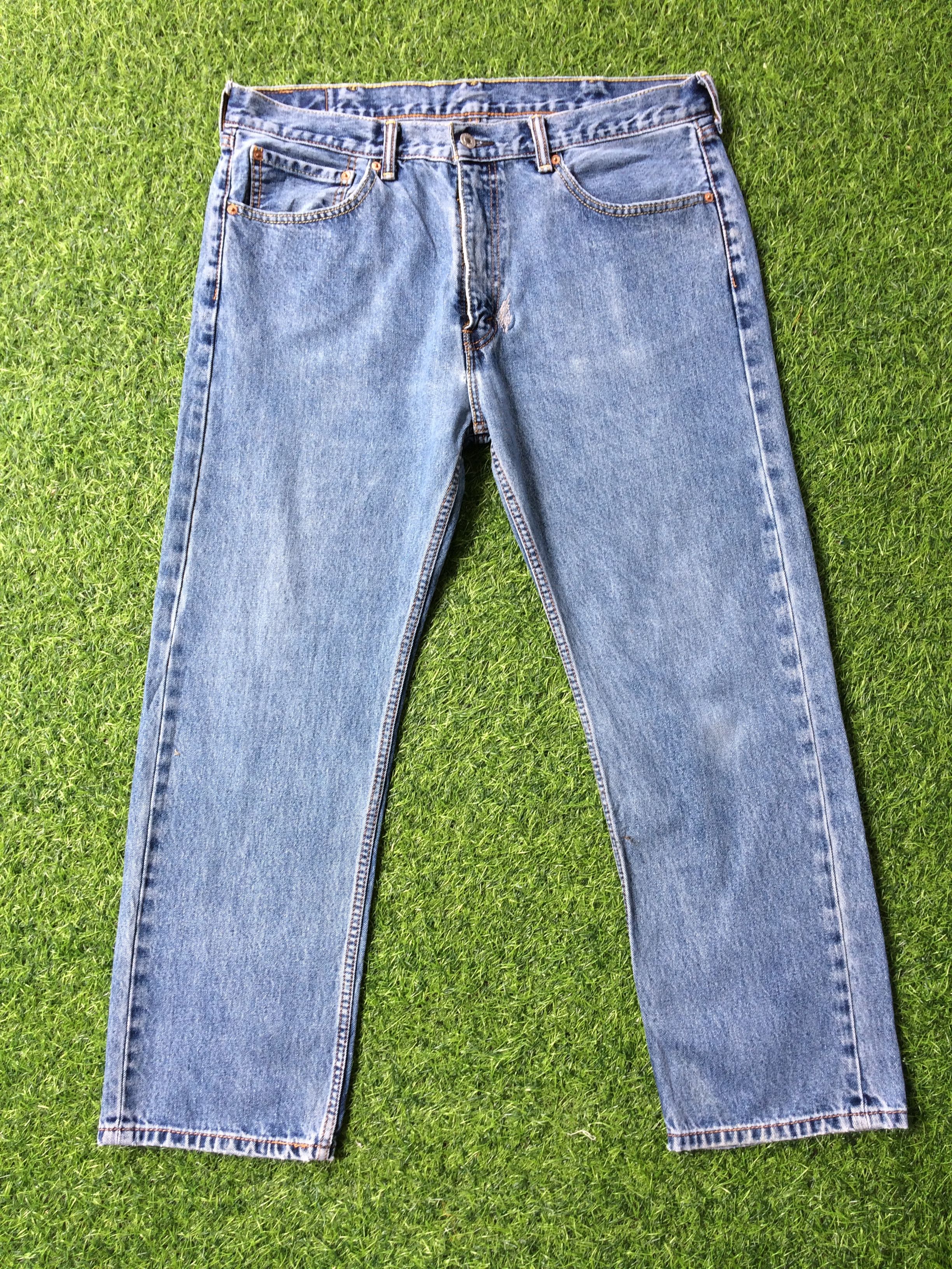 Levi's Vintage Distressed Levis 505 Jeans #B-433 Size US 37 - 1 Thumbnail