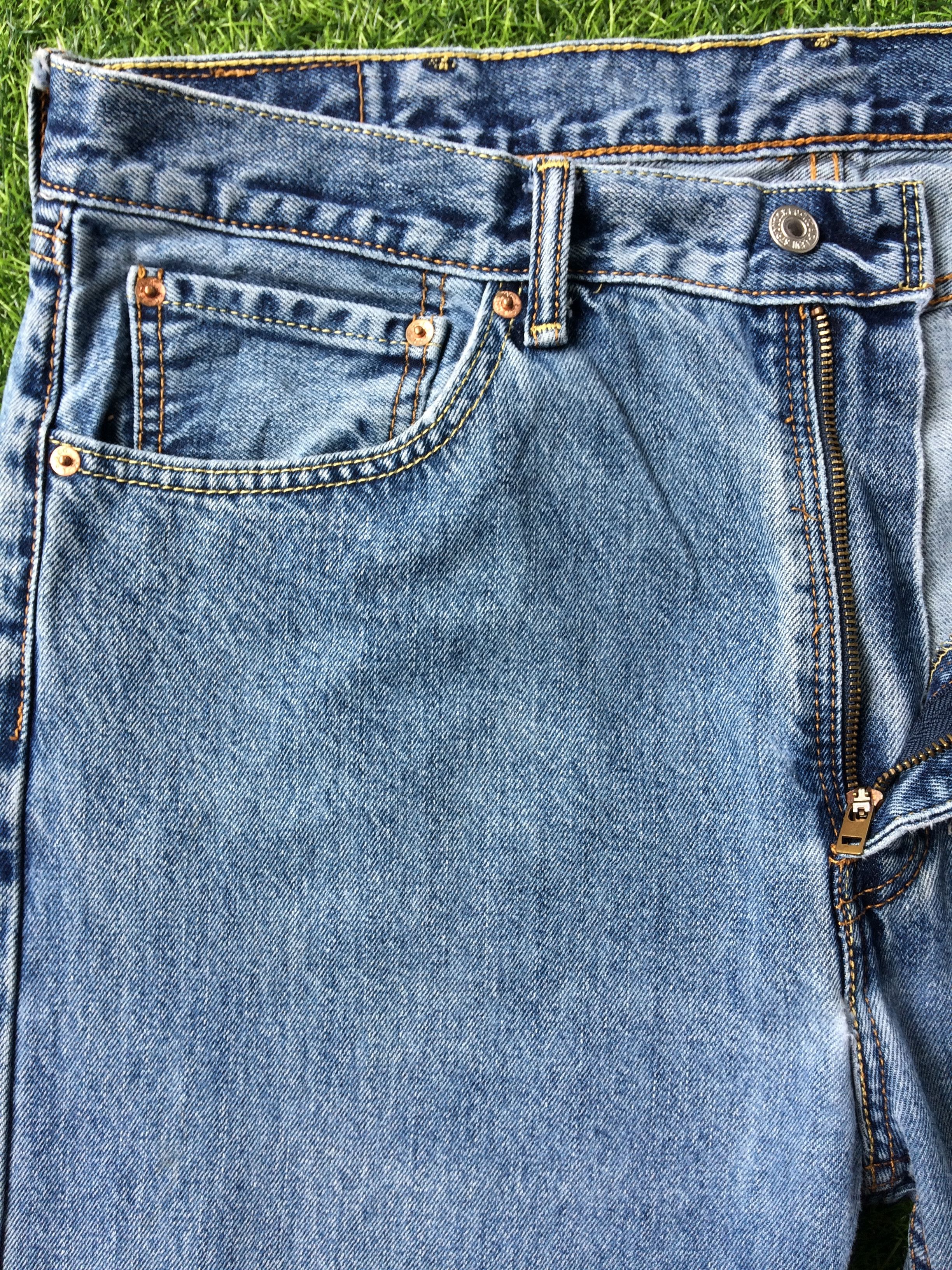 Levi's Vintage Distressed Levis 505 Jeans #B-433 Size US 37 - 3 Thumbnail