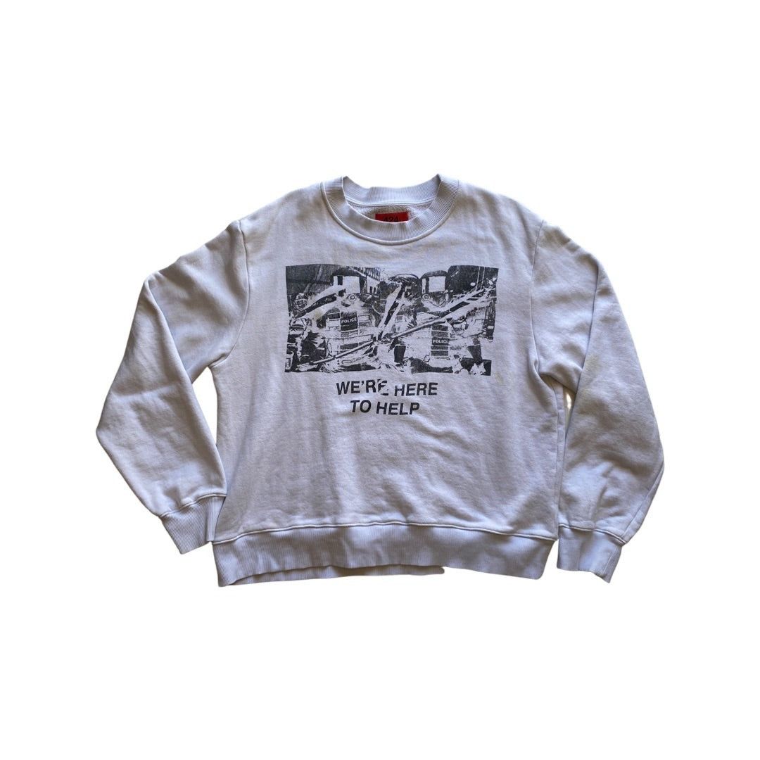 424 We’re Here to Help Crewneck