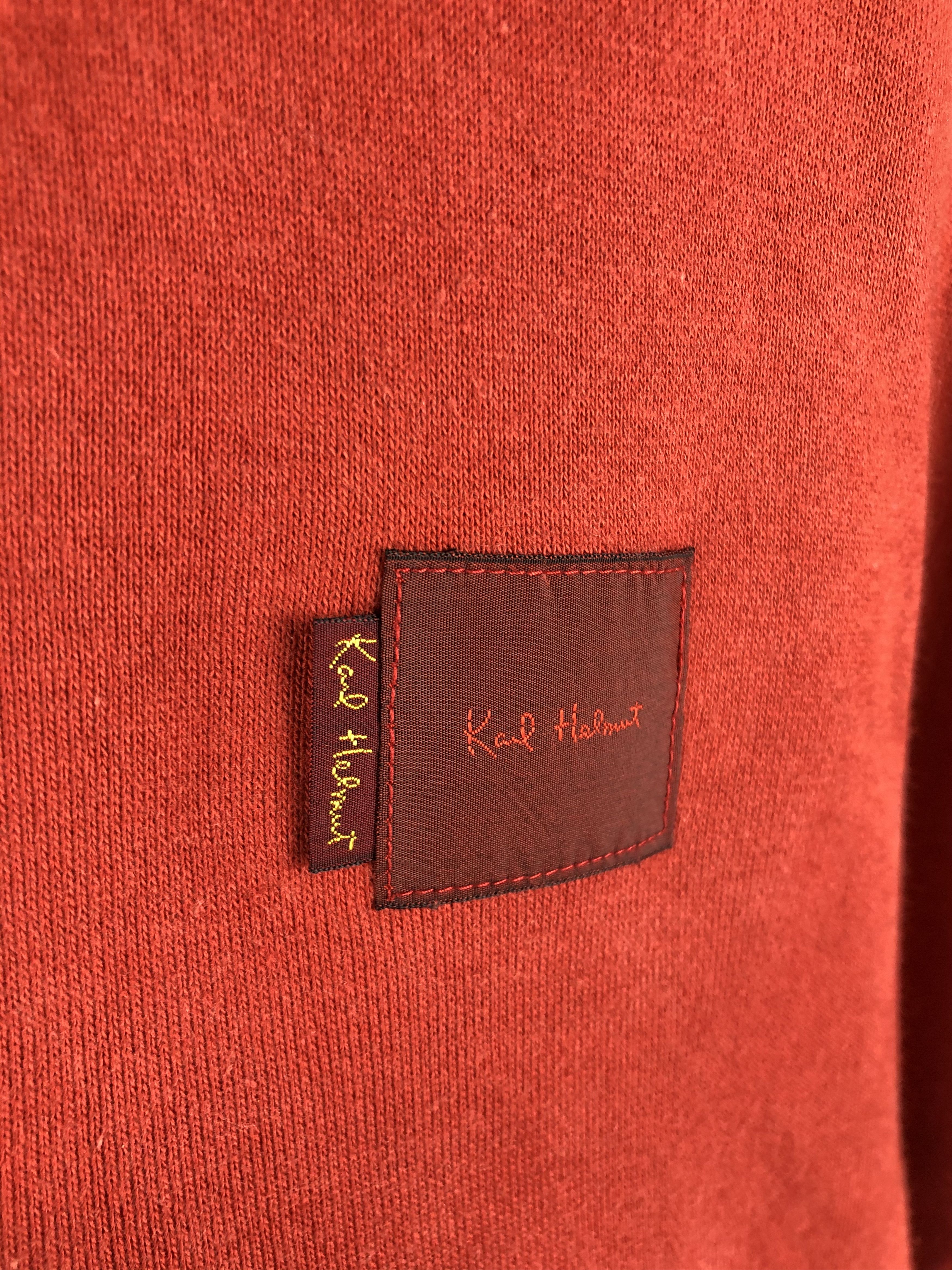 Designer Vintage 90s Karl Helmut Hoodie Size US XL / EU 56 / 4 - 7 Thumbnail