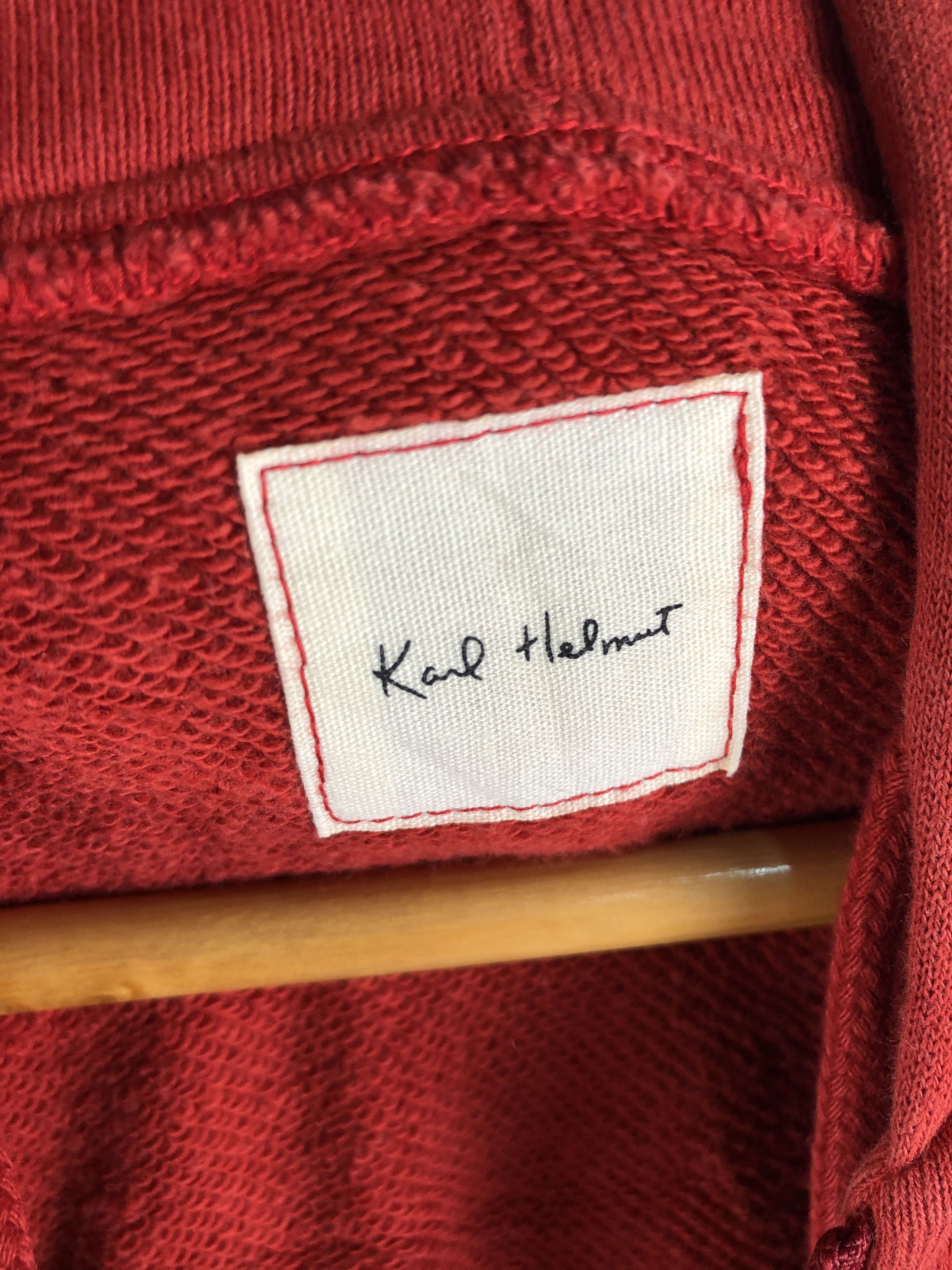 Designer Vintage 90s Karl Helmut Hoodie Size US XL / EU 56 / 4 - 8 Thumbnail