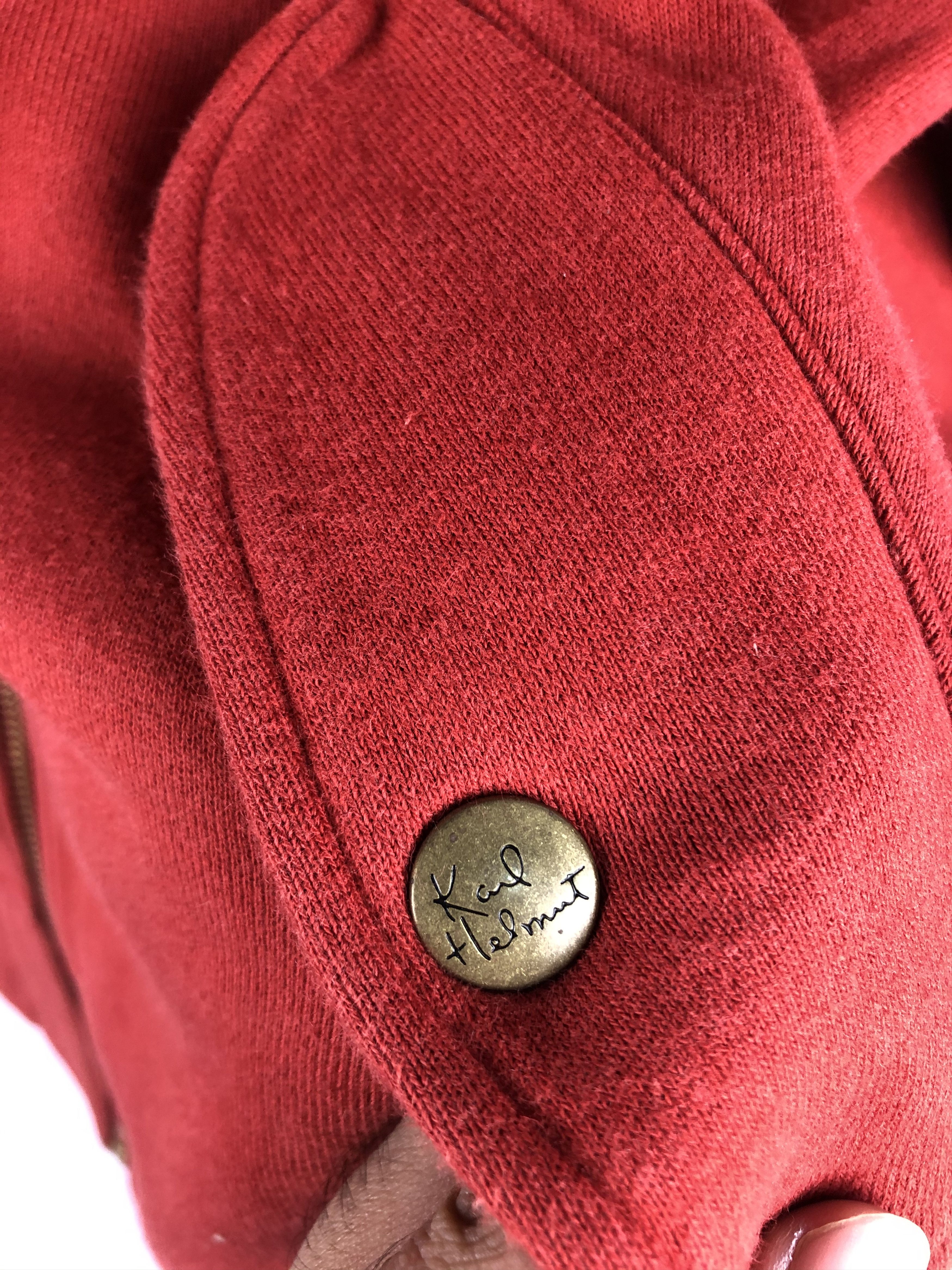 Designer Vintage 90s Karl Helmut Hoodie Size US XL / EU 56 / 4 - 5 Thumbnail