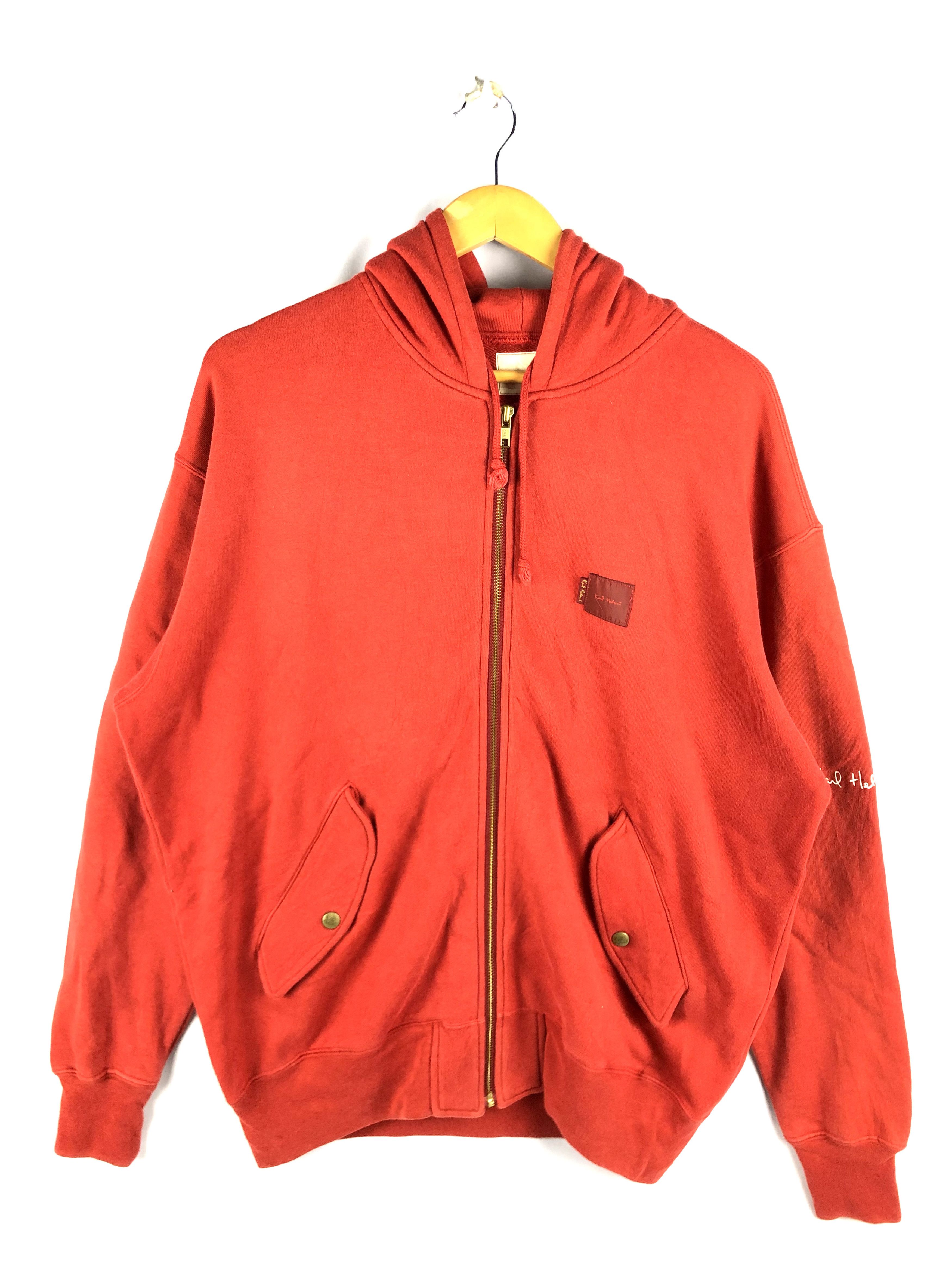 Designer Vintage 90s Karl Helmut Hoodie Size US XL / EU 56 / 4 - 1 Thumbnail