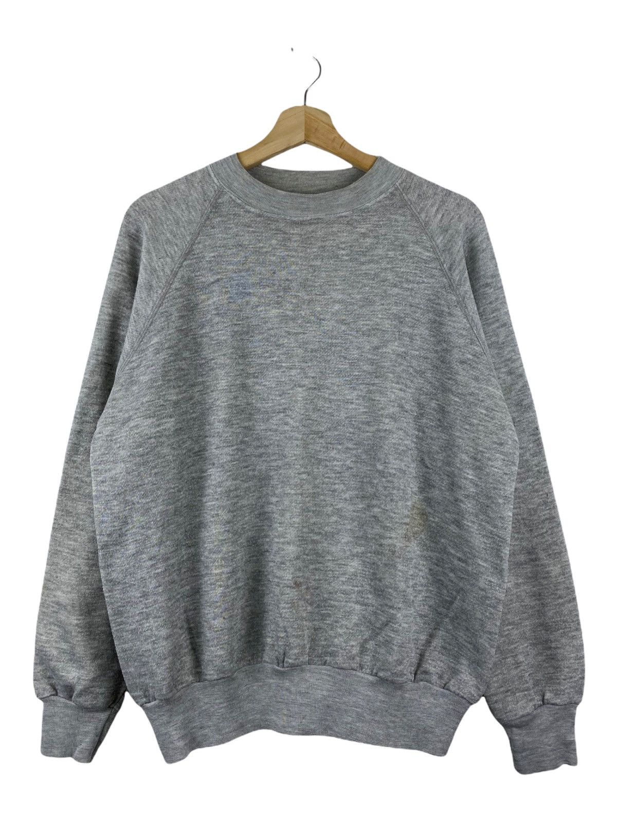 Vintage VINTAGE DUNLOP PLAIN SWEATSHIRT Size US L / EU 52-54 / 3 - 1 Thumbnail