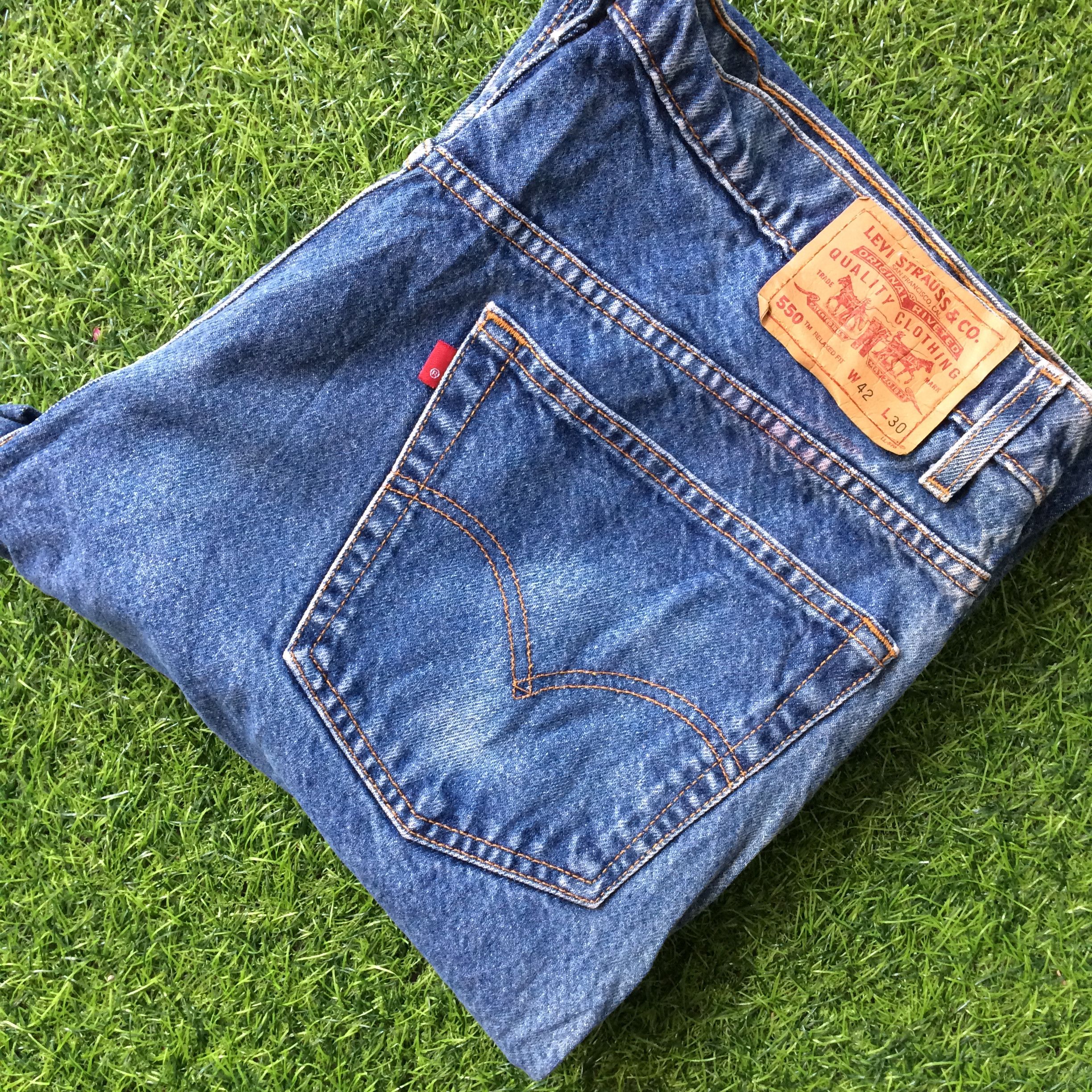 Levi's Vintage LEVI'S 550 Relaxed Fit Jeans #B-913 Size US 40 / EU 56 - 8 Thumbnail