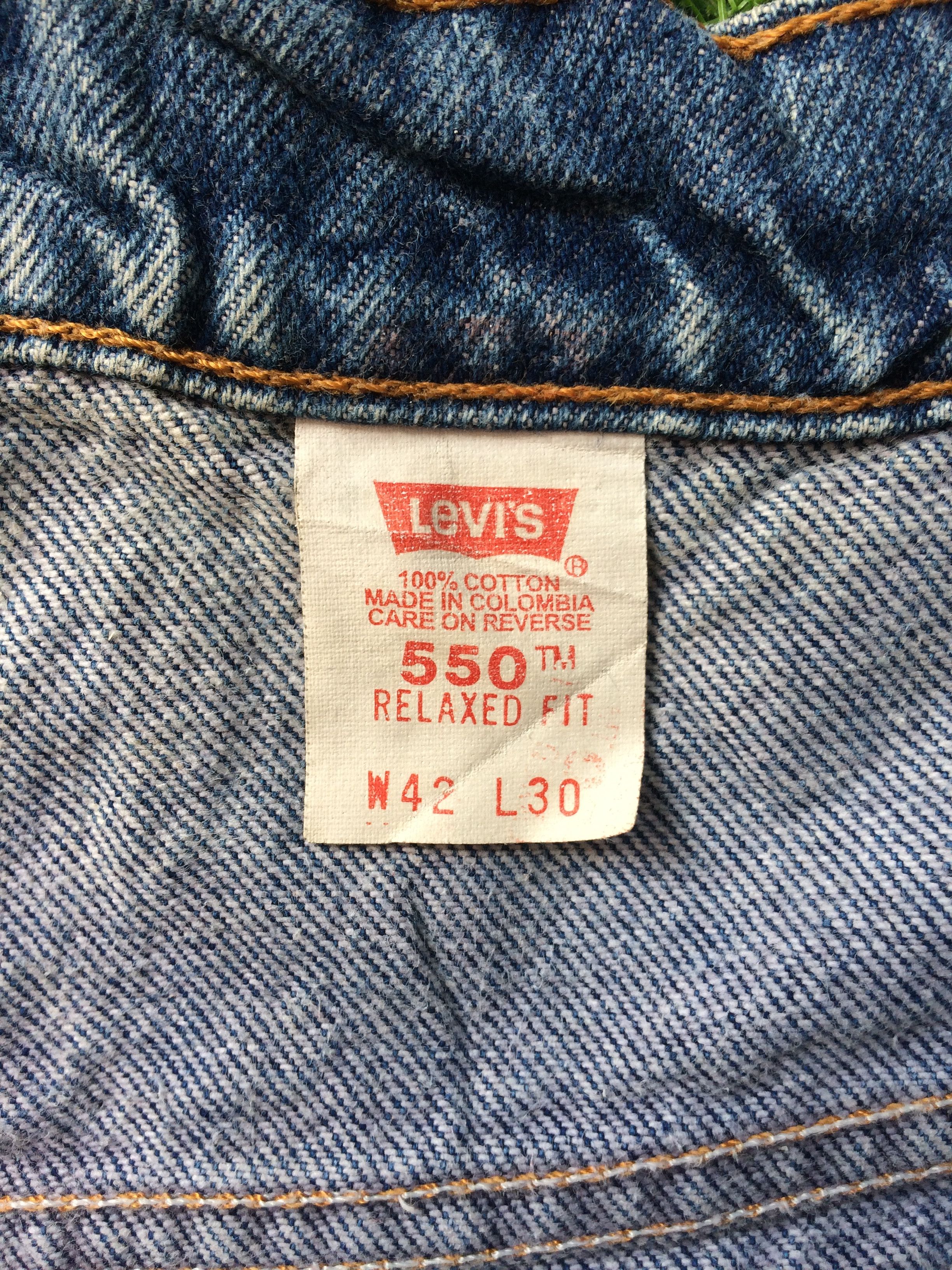 Levi's Vintage LEVI'S 550 Relaxed Fit Jeans #B-913 Size US 40 / EU 56 - 11 Thumbnail