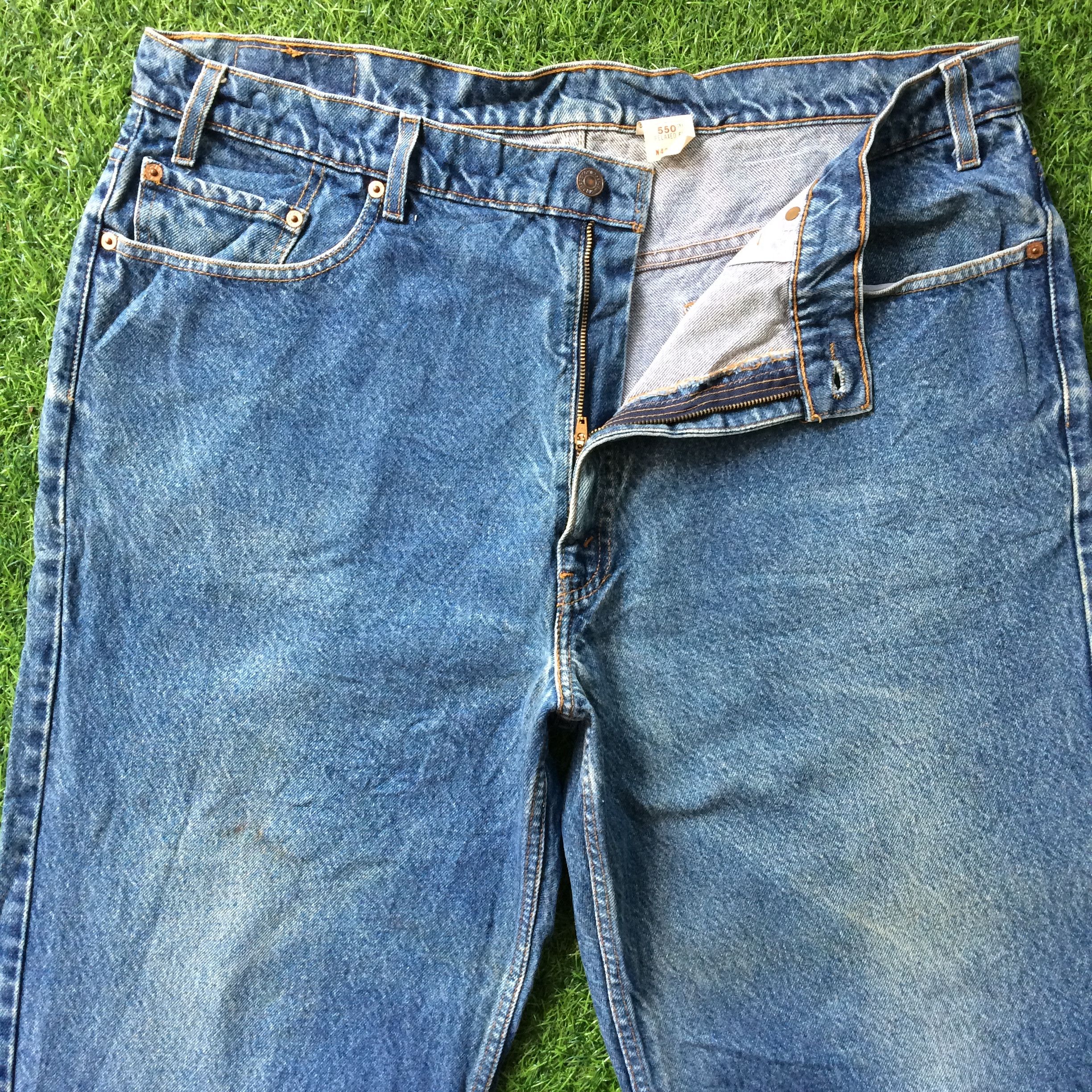 Levi's Vintage LEVI'S 550 Relaxed Fit Jeans #B-913 Size US 40 / EU 56 - 3 Thumbnail