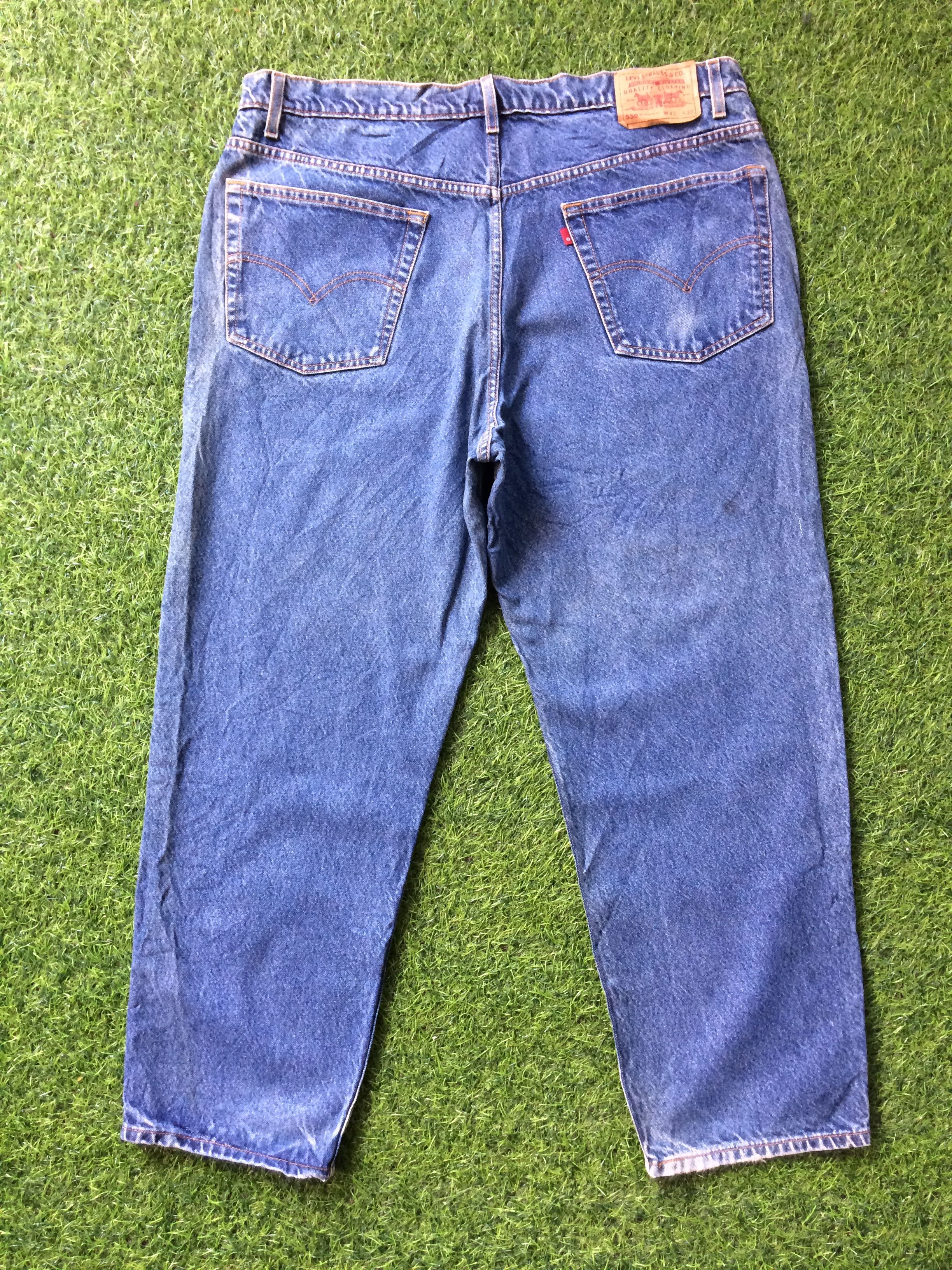 Levi's Vintage LEVI'S 550 Relaxed Fit Jeans #B-913 Size US 40 / EU 56 - 2 Thumbnail