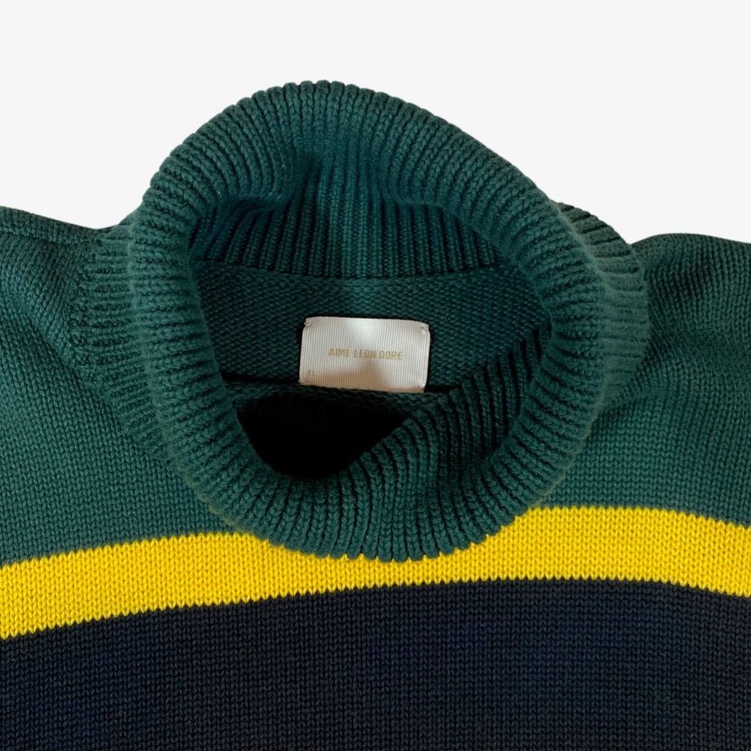 Aime Leon Dore Aimé Leon Dore Striped Turtleneck Size US XL / EU 56 / 4 - 8 Thumbnail