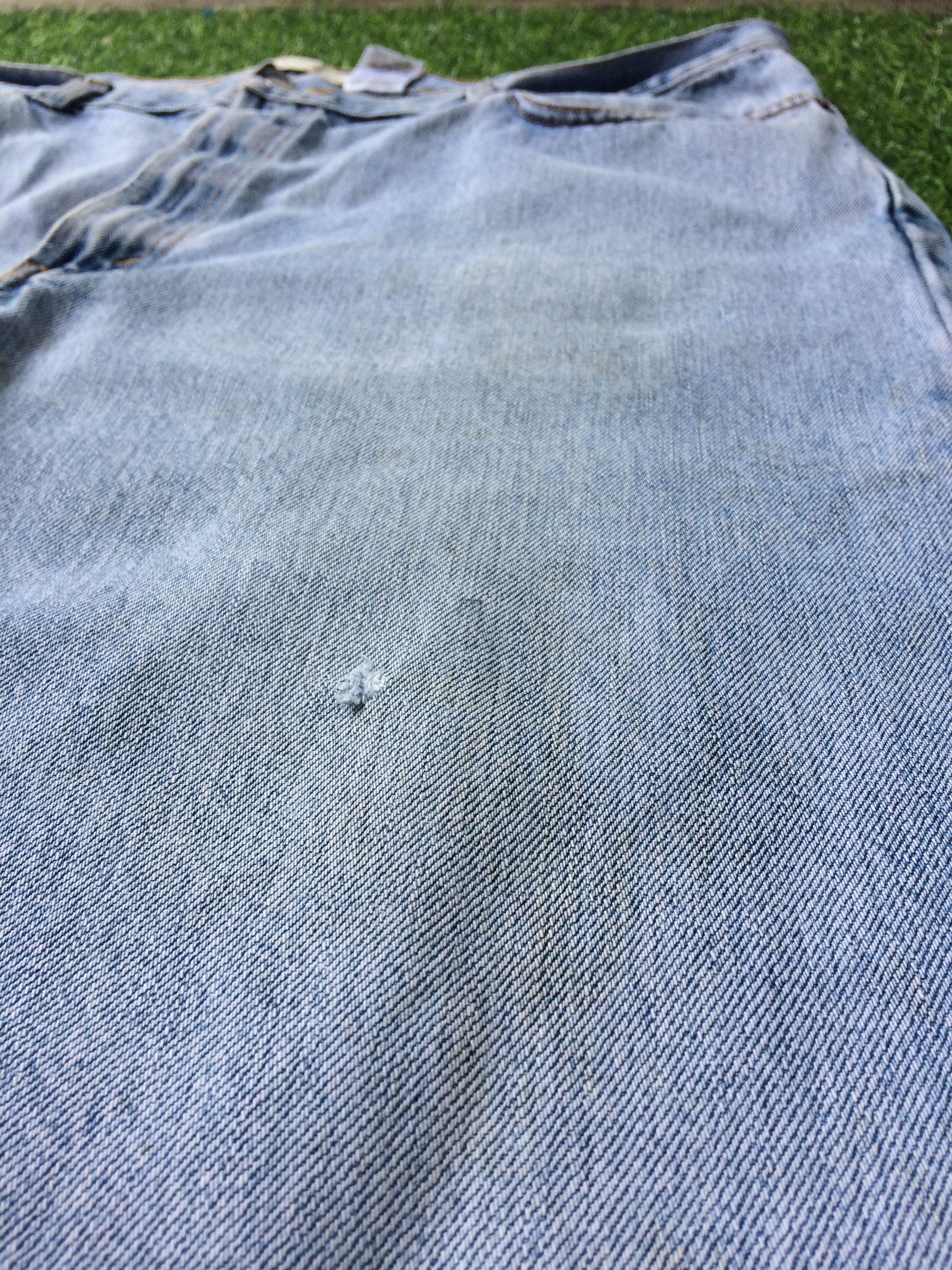 Levi's Vintage Distressed Levis 505 Plus Size Jeans #B-357 Size US 41 - 6 Thumbnail