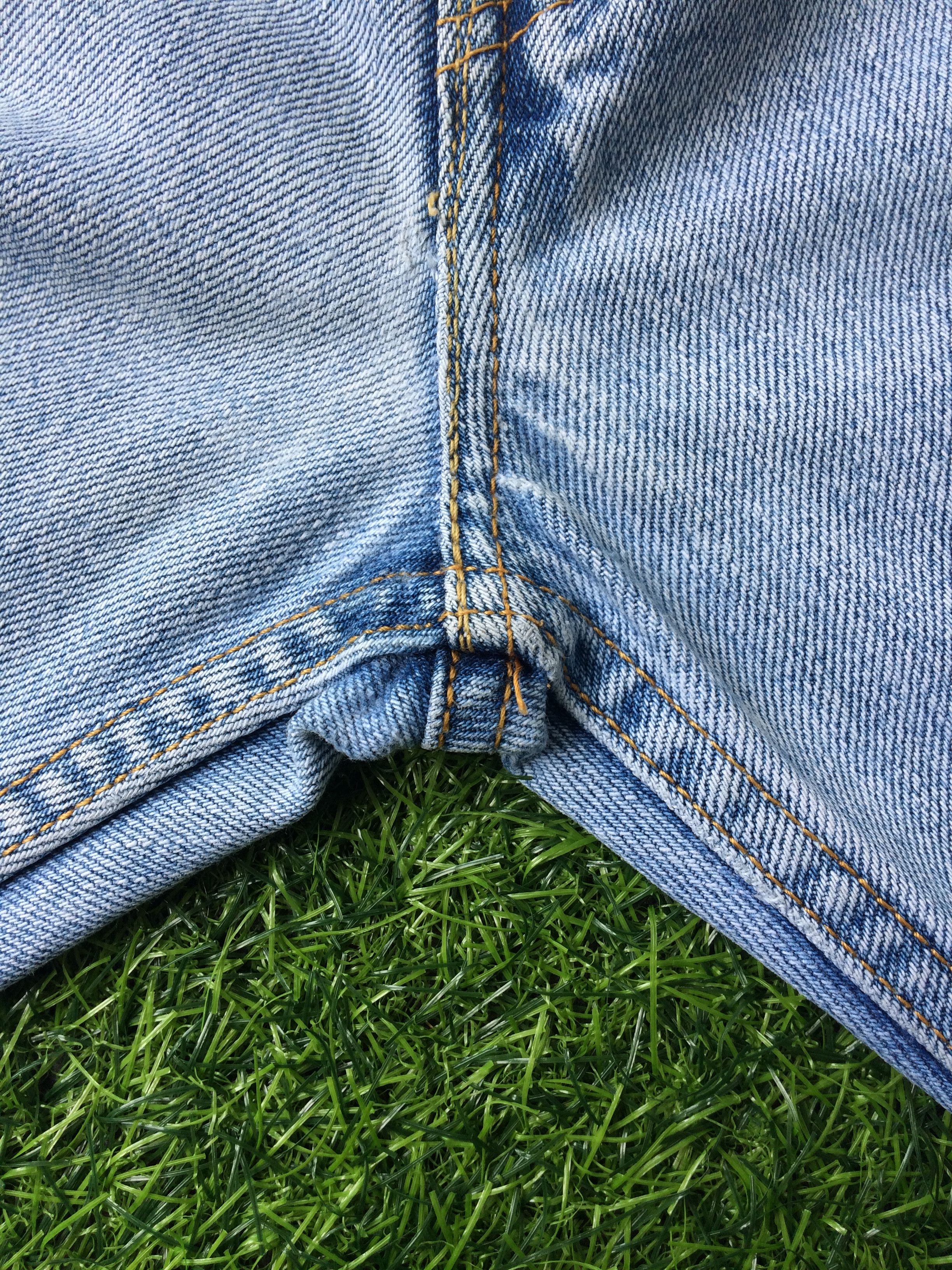 Levi's Vintage Distressed Levis 505 Plus Size Jeans #B-357 Size US 41 - 3 Thumbnail