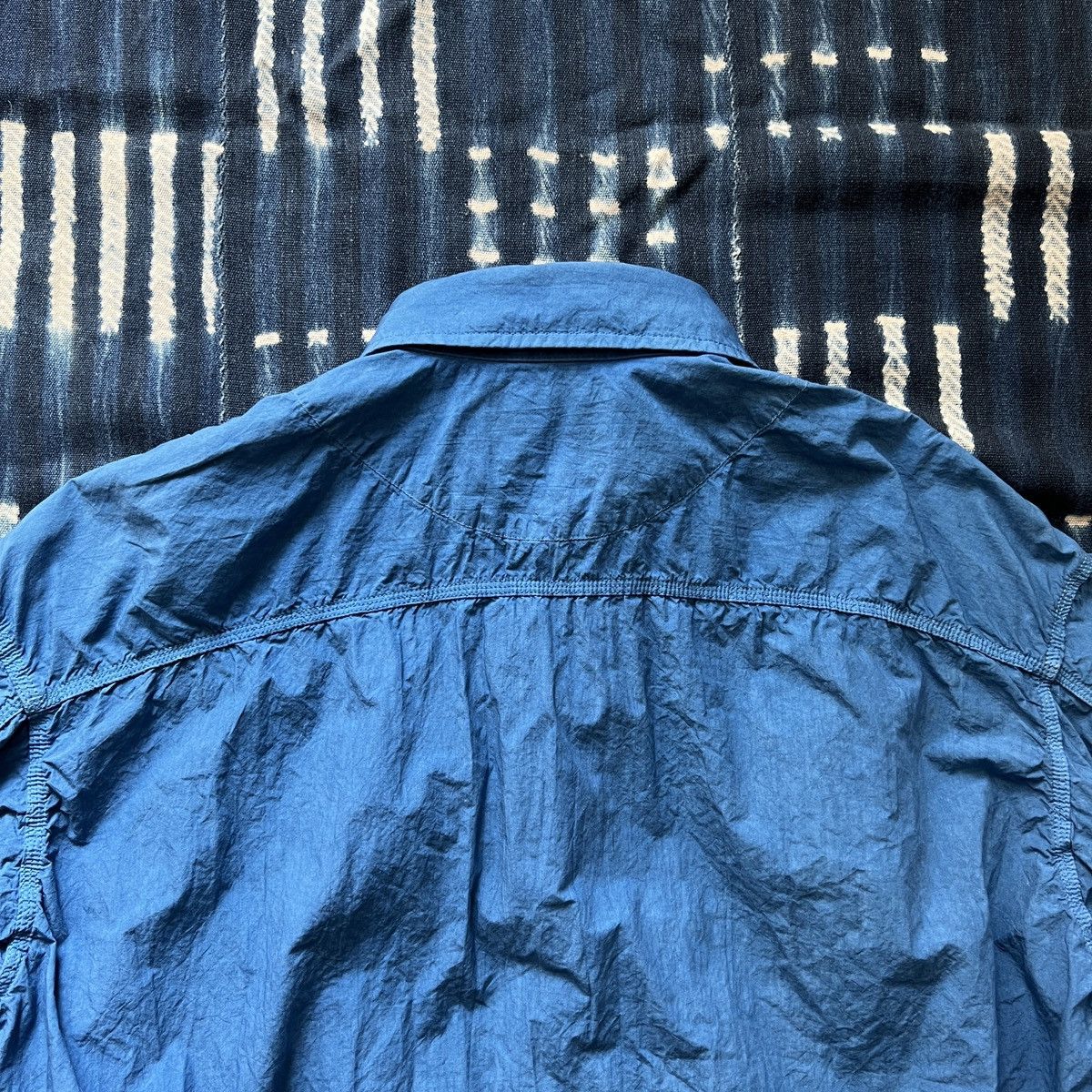 KUON Kuon Kountry Aizome Sashiko Pocket Shirt Visvim Kapital Size US S / EU 44-46 / 1 - 6 Thumbnail