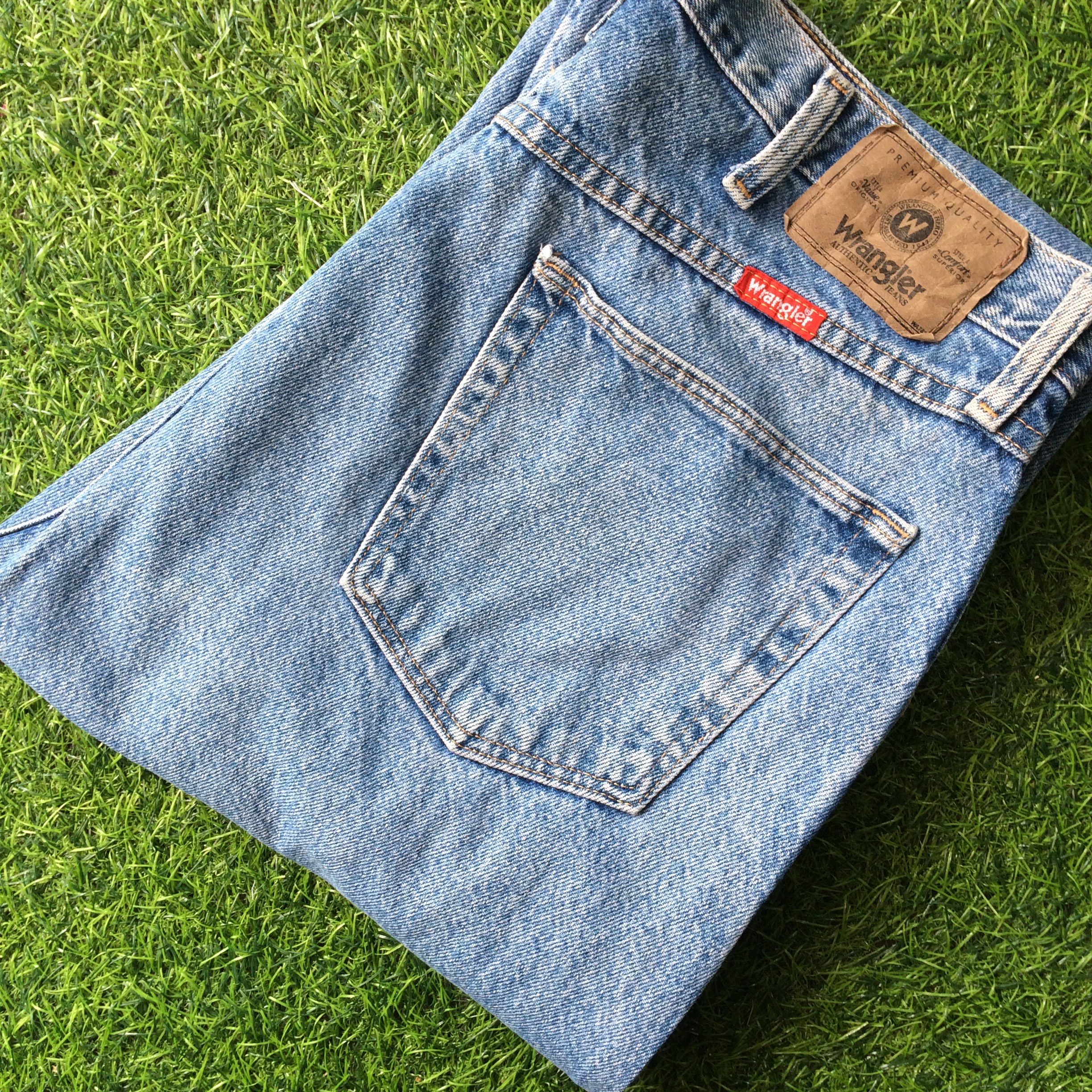 Wrangler Vintage Faded Wrangler Jeans #B-806 Size US 35 - 9 Thumbnail