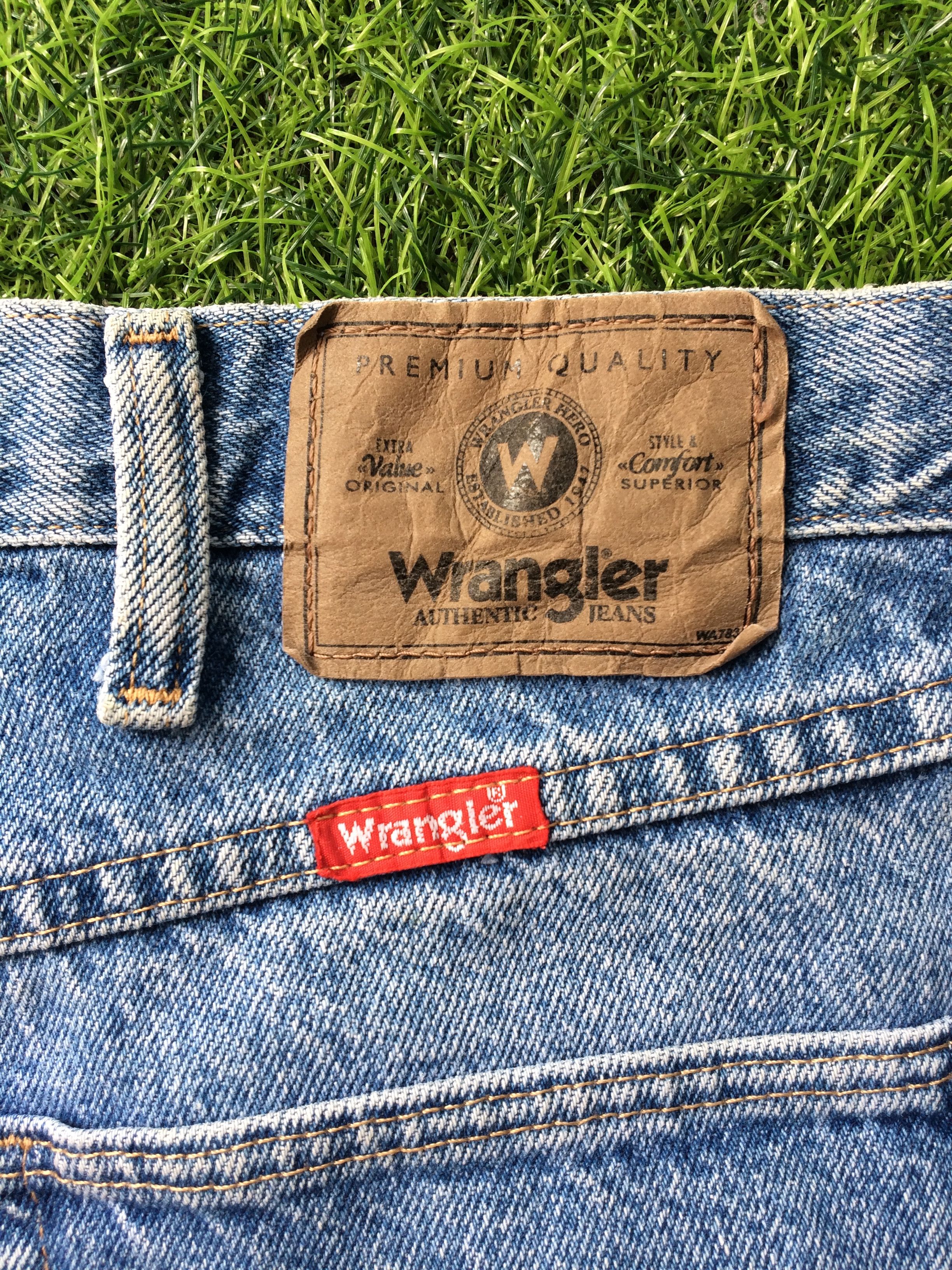 Wrangler Vintage Faded Wrangler Jeans #B-806 Size US 35 - 10 Thumbnail