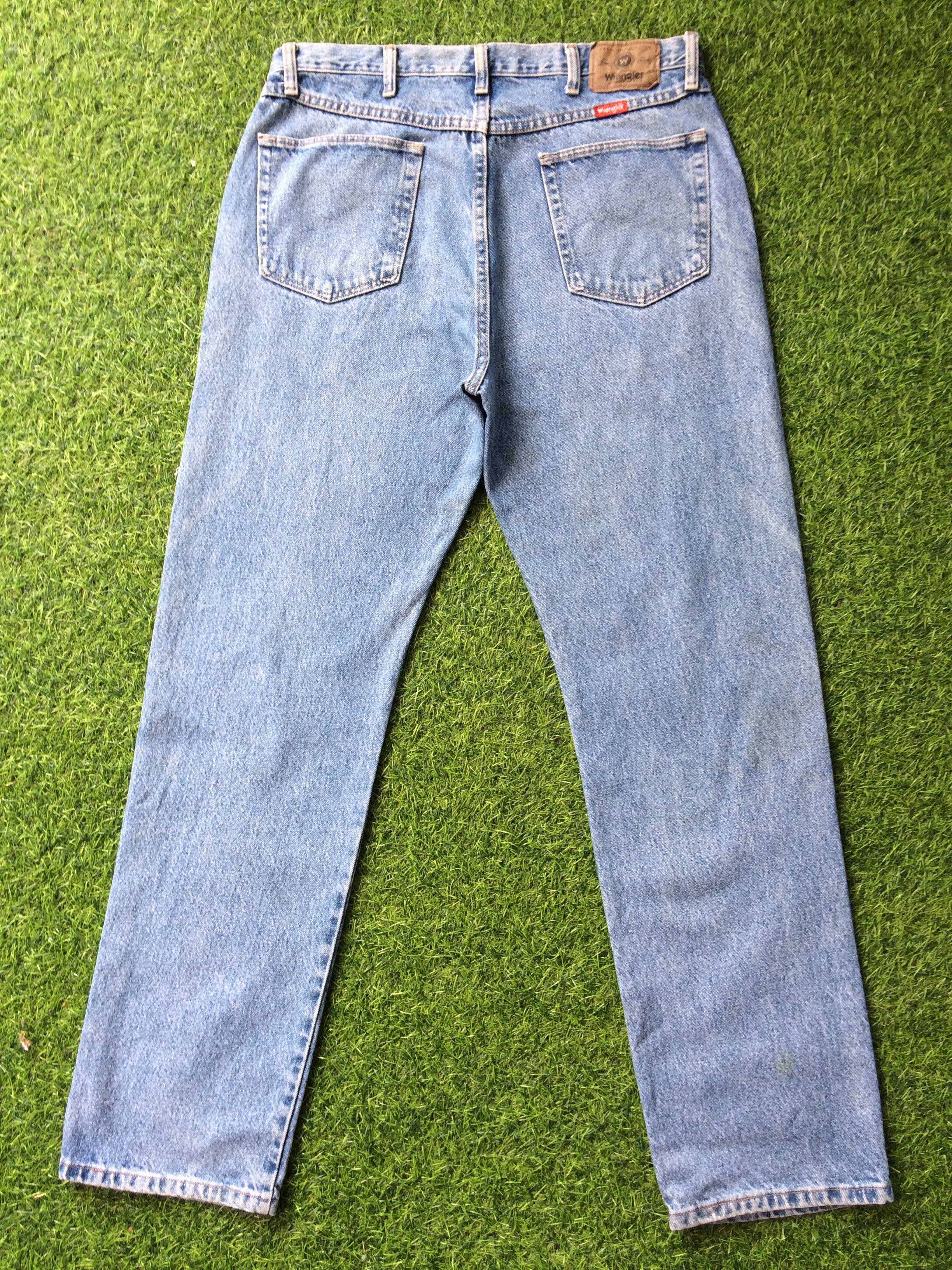 Wrangler Vintage Faded Wrangler Jeans #B-806 Size US 35 - 2 Thumbnail