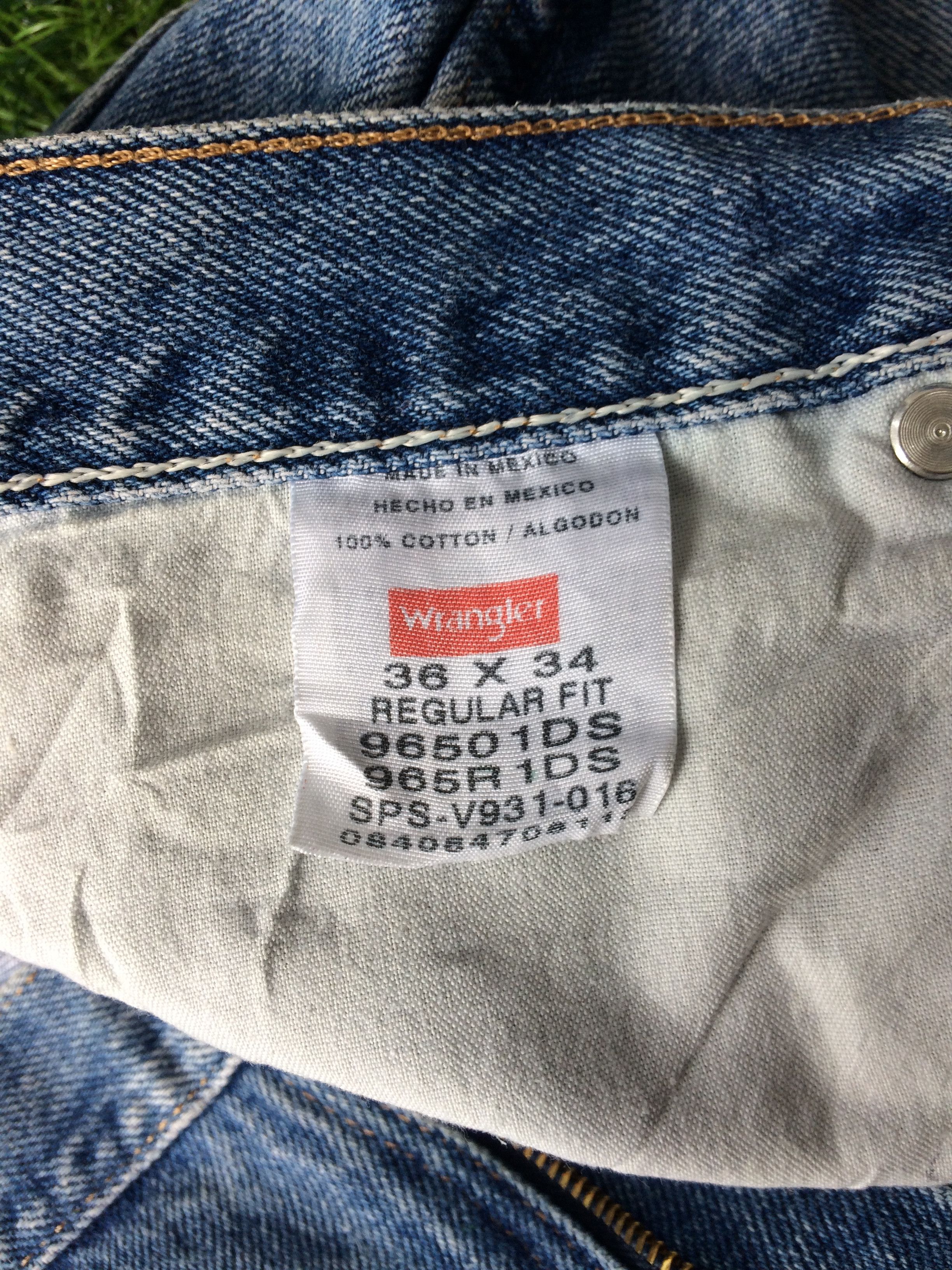 Wrangler Vintage Faded Wrangler Jeans #B-806 Size US 35 - 11 Thumbnail
