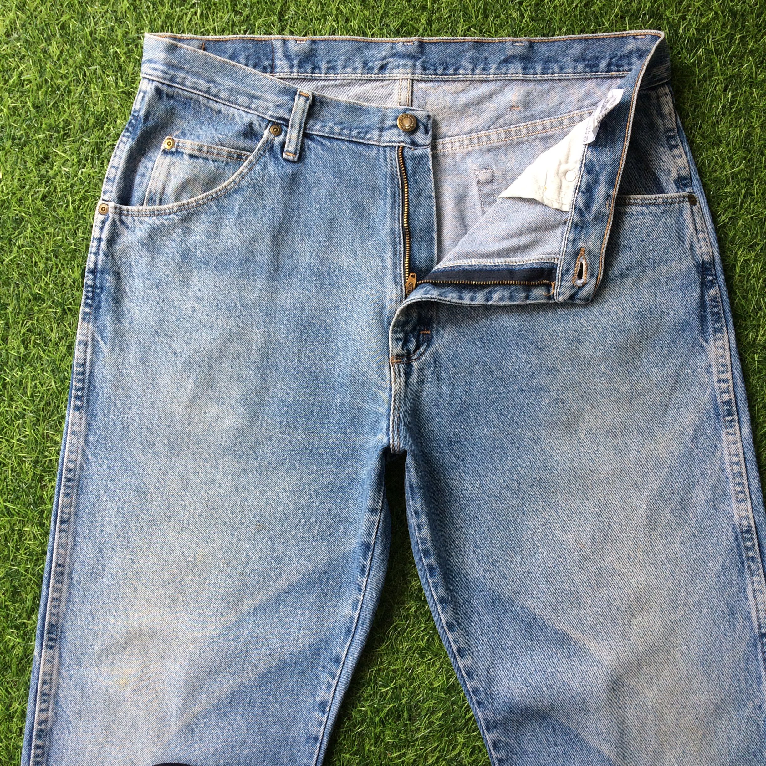Wrangler Vintage Faded Wrangler Jeans #B-806 Size US 35 - 3 Thumbnail