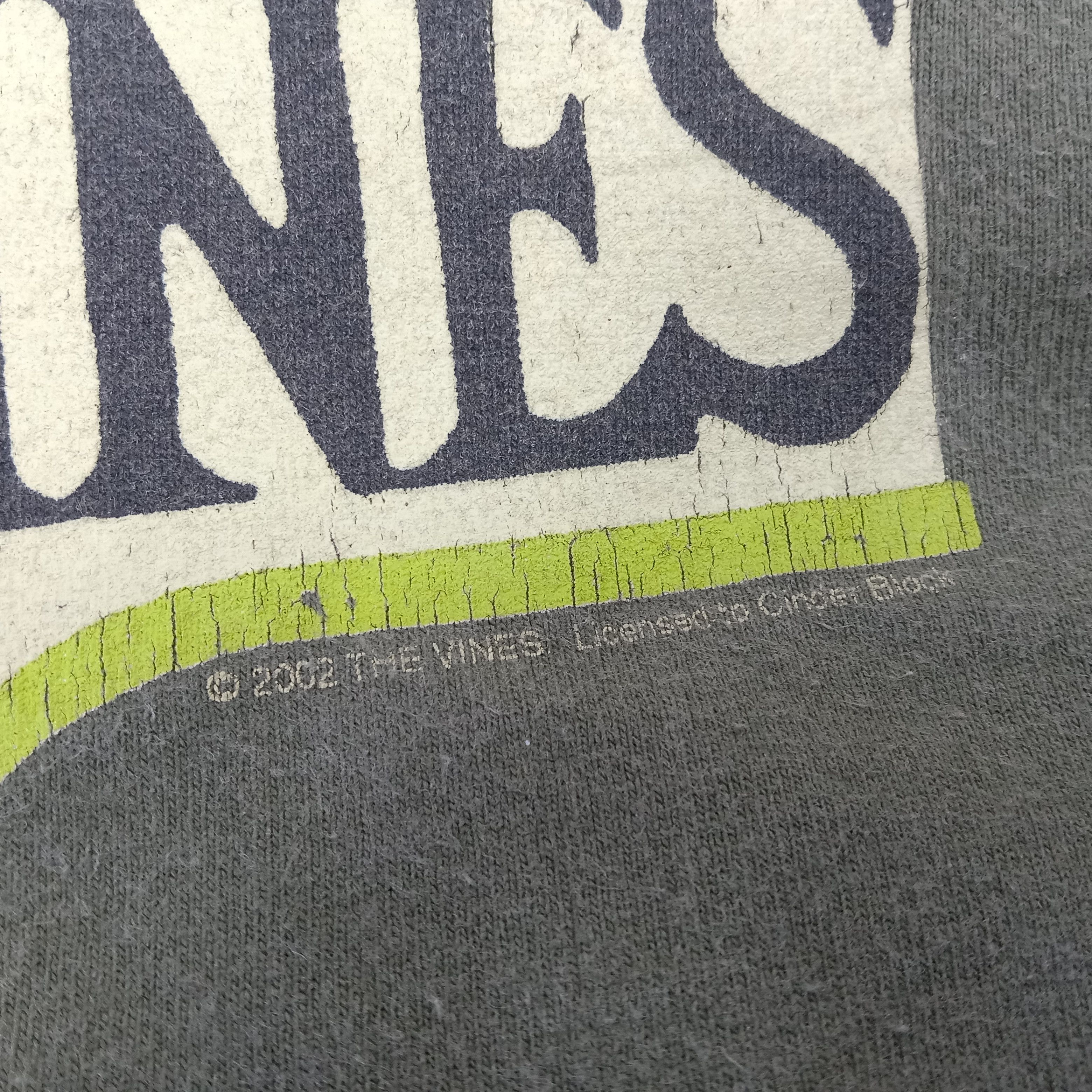 Fruit Of The Loom × Vintage The Vines American Rock Band Tour Tshirt C15N18 Size US S / EU 44-46 / 1 - 2 Thumbnail