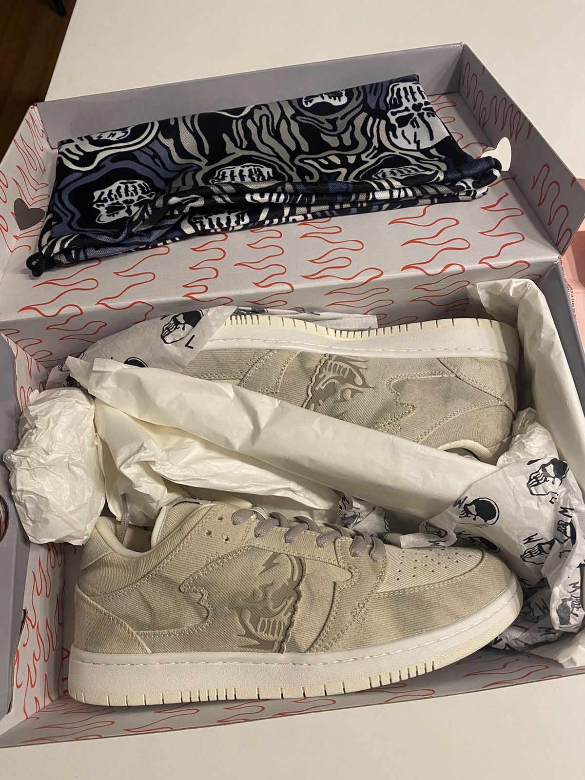 Warren Lotas Desert canvas Reaper dunk Size US 10 / EU 43 - 4 Thumbnail