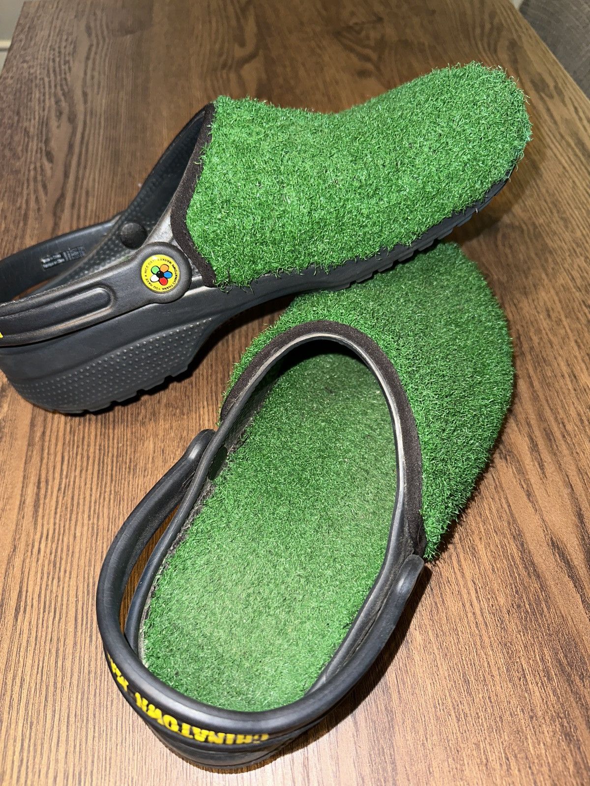 Grass crocs chinatown online market